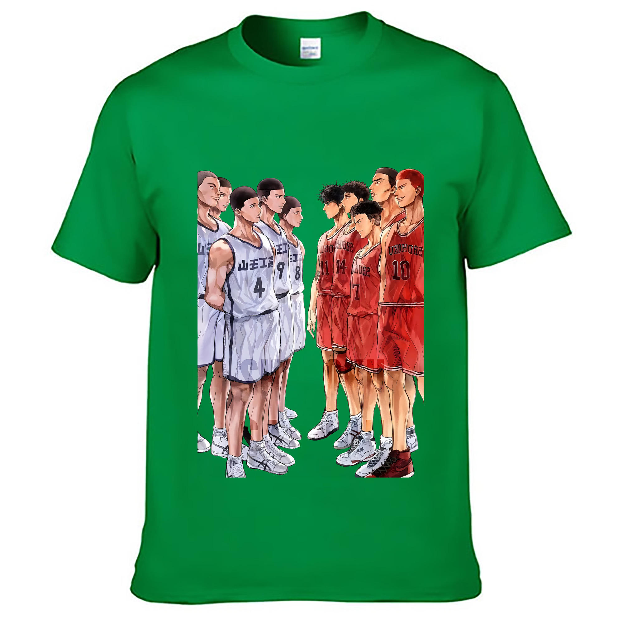 （画像用） SLAM DUNK／スラムダンク レディースカジュアルプリントTシャツ（綿100％）