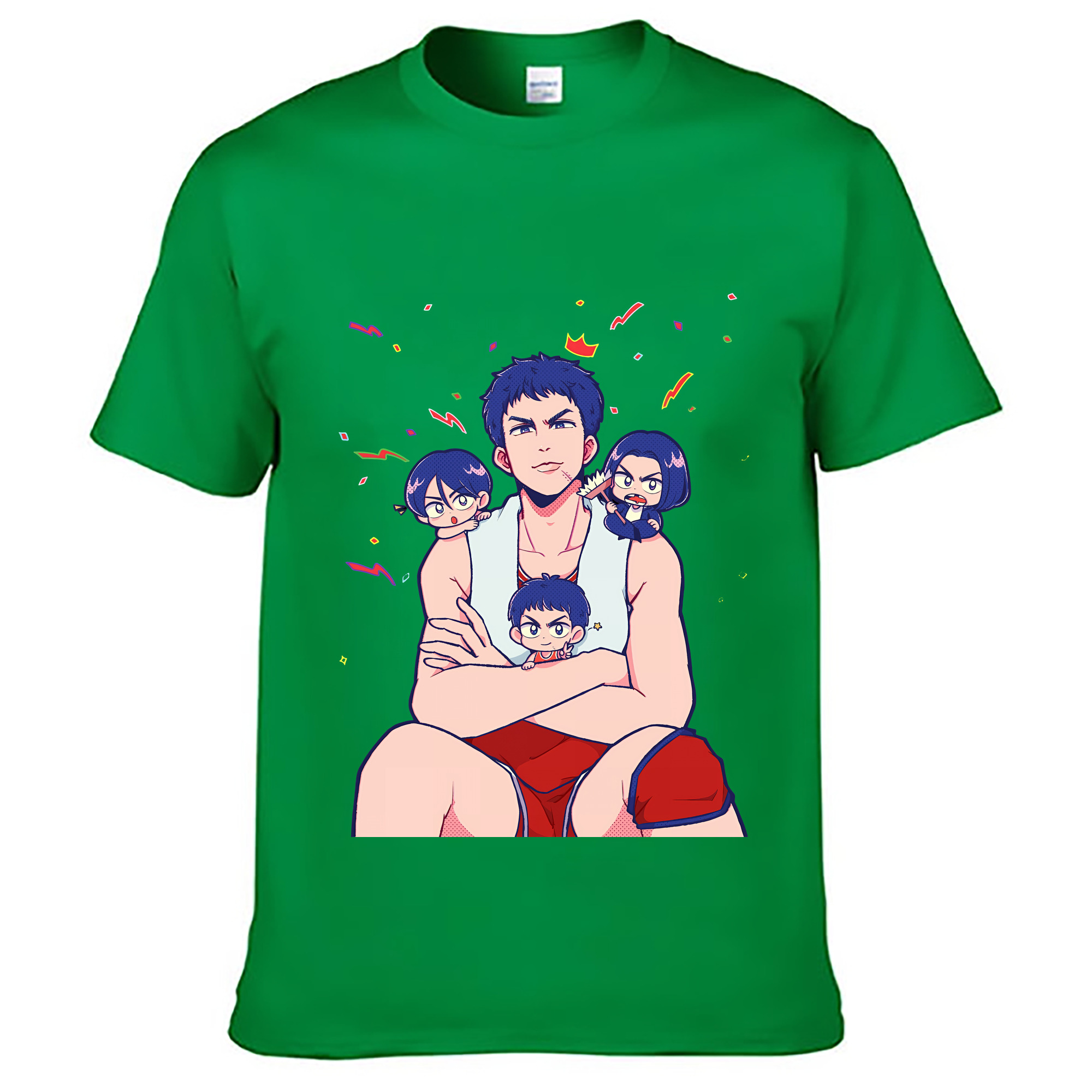 （画像用） SLAM DUNK／スラムダンク レディースカジュアルプリントTシャツ（綿100％）