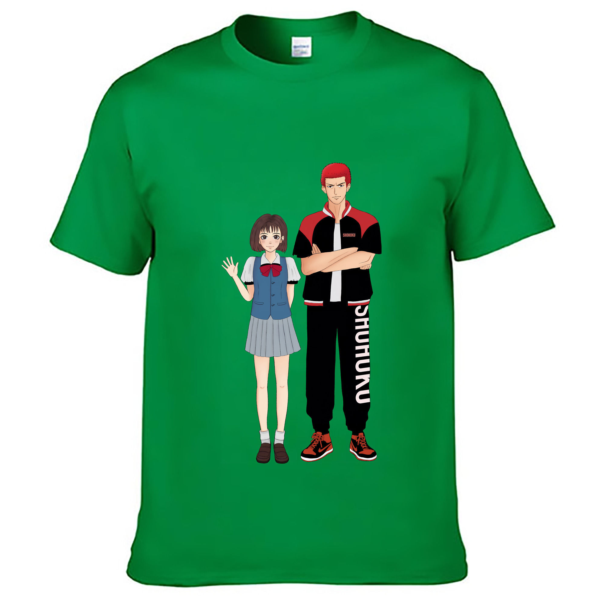 （画像用） SLAM DUNK／スラムダンク レディースカジュアルプリントTシャツ（綿100％）
