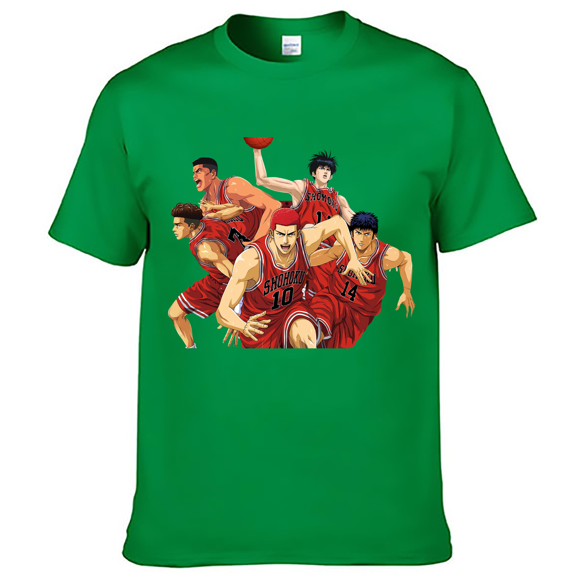 （画像用） SLAM DUNK／スラムダンク レディースカジュアルプリントTシャツ（綿100％）