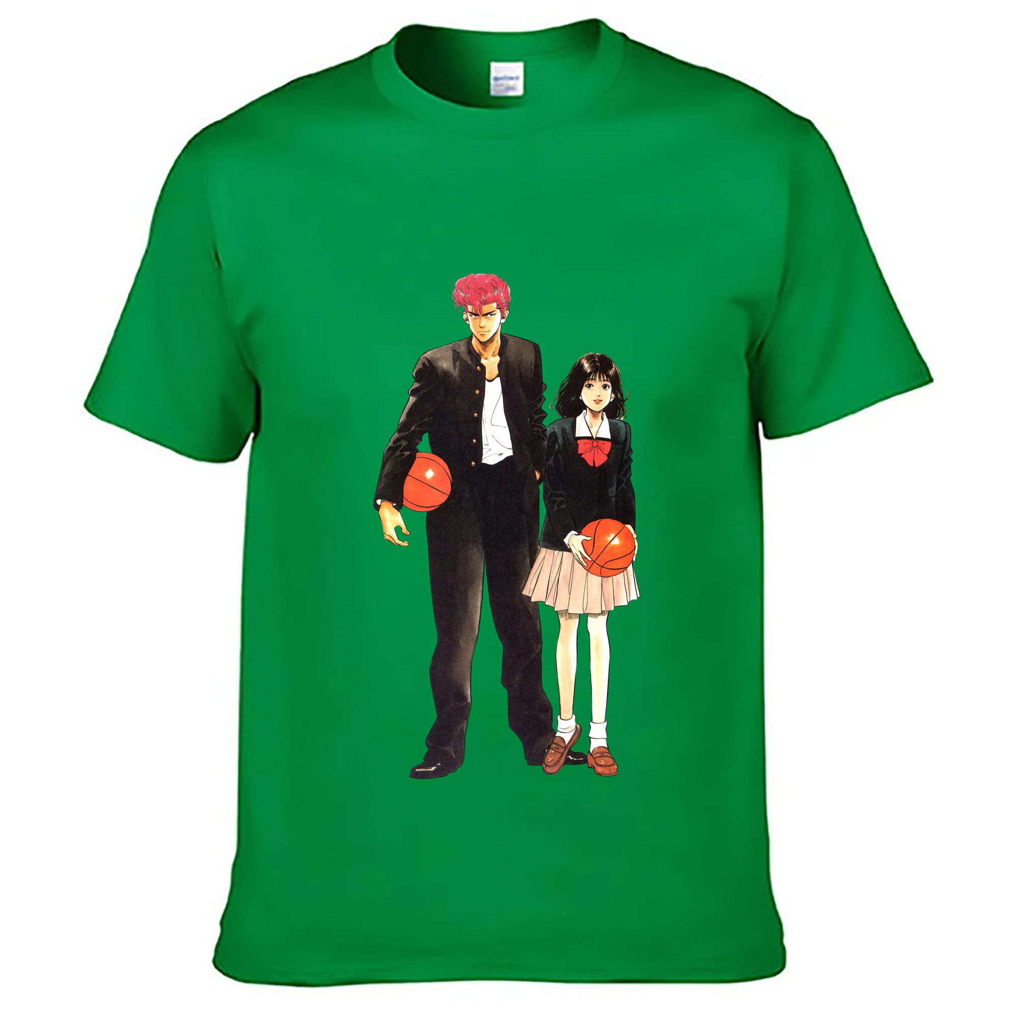 （画像用） SLAM DUNK／スラムダンク レディースカジュアルプリントTシャツ（綿100％）