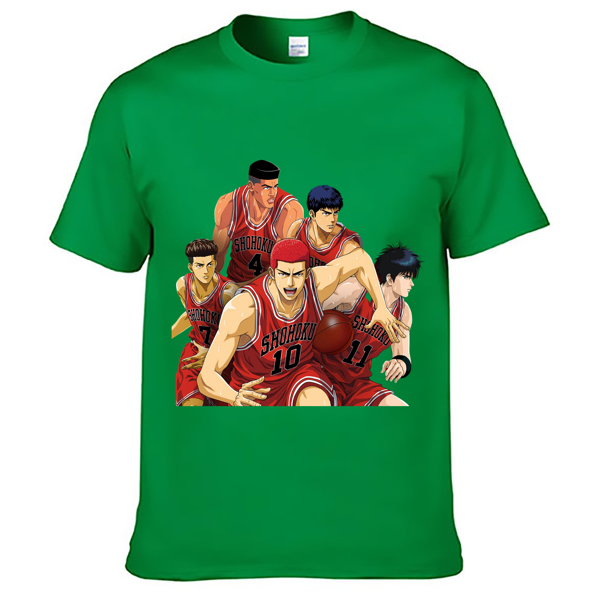 （画像用） SLAM DUNK／スラムダンク レディースカジュアルプリントTシャツ（綿100％）