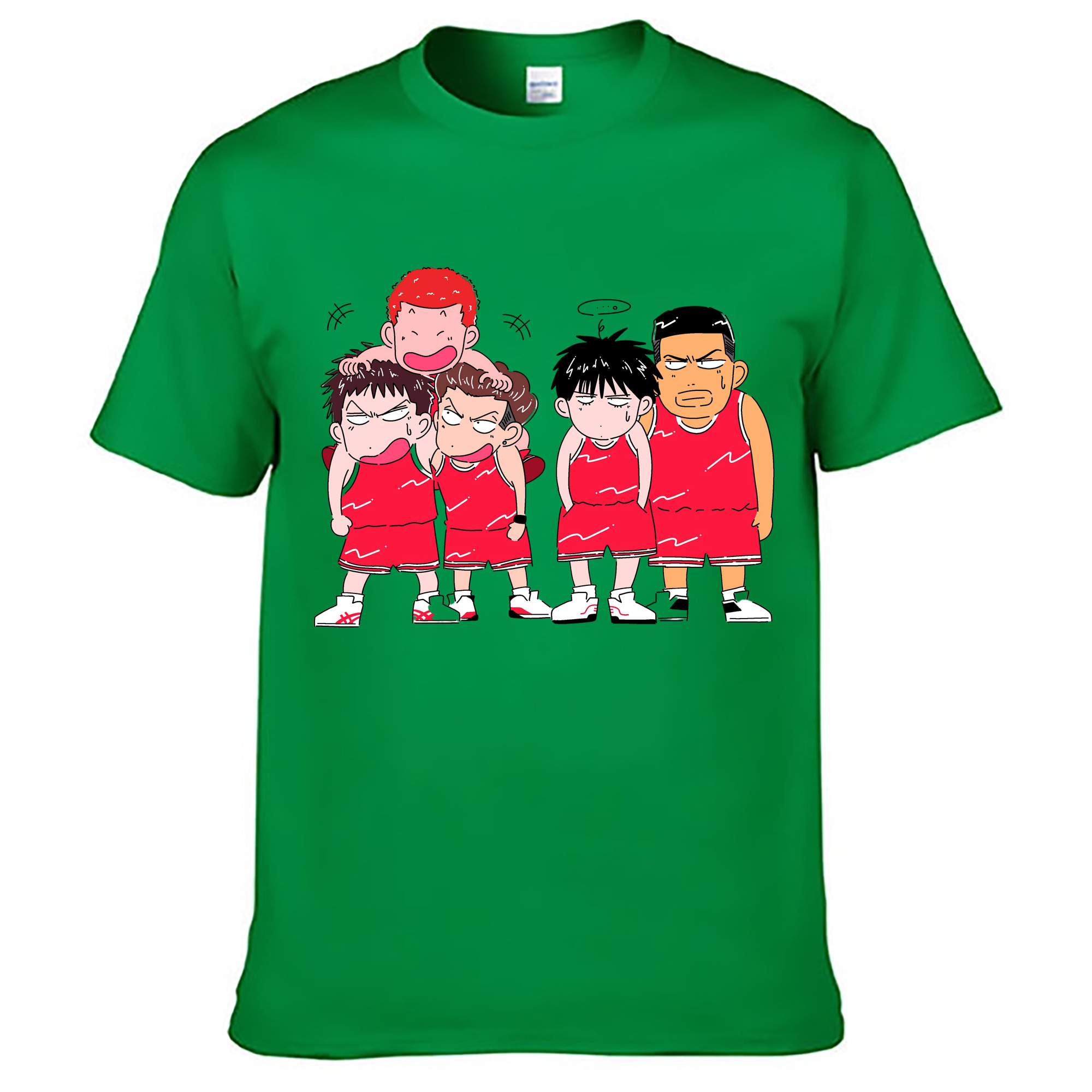 （画像用） SLAM DUNK／スラムダンク レディースカジュアルプリントTシャツ（綿100％）