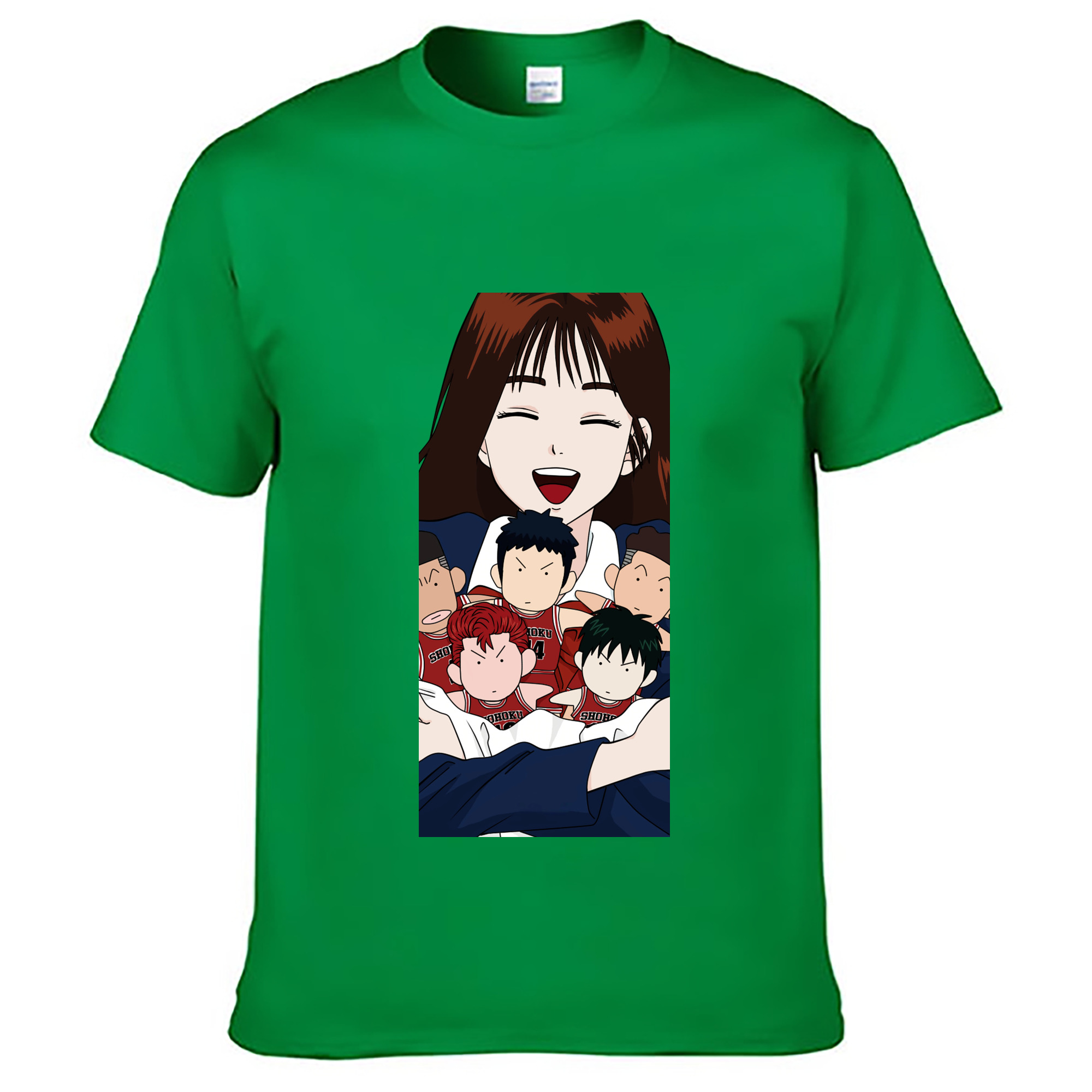 （画像用） SLAM DUNK／スラムダンク レディースカジュアルプリントTシャツ（綿100％）