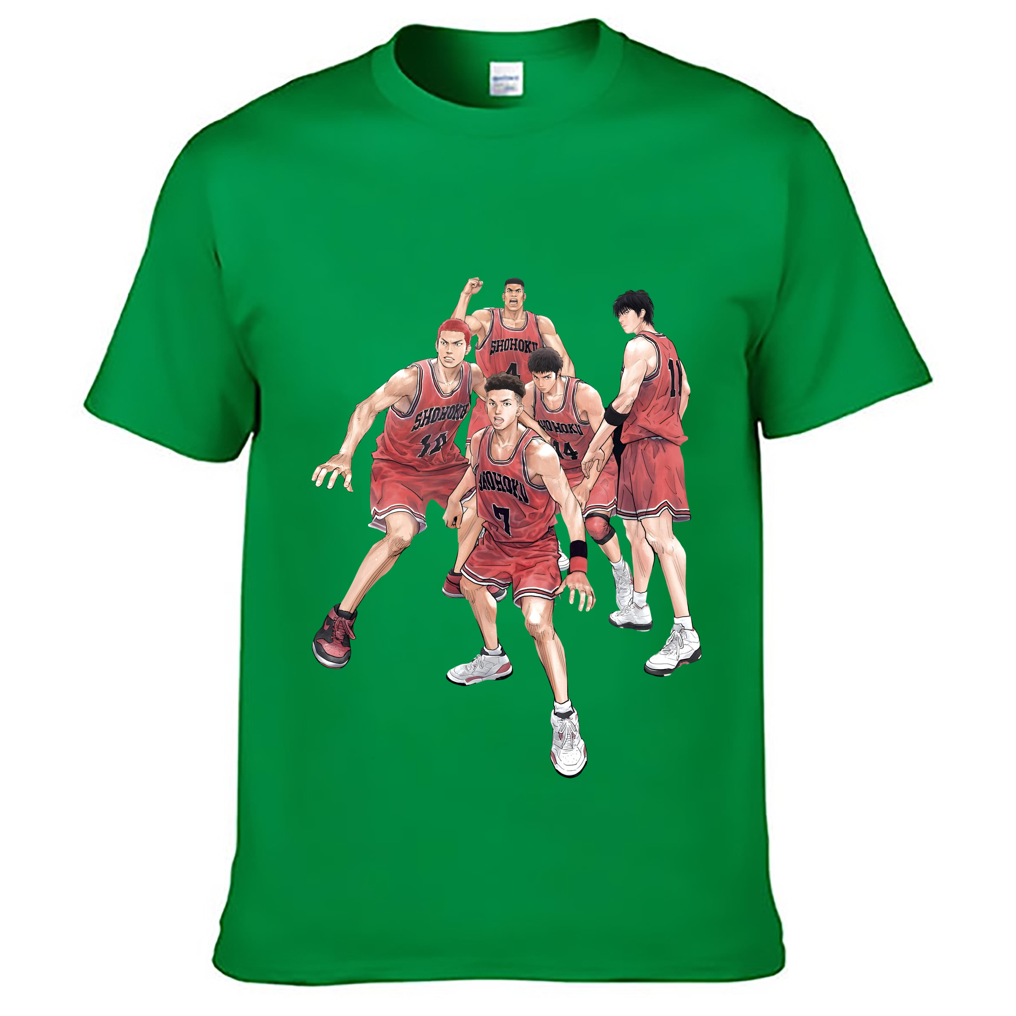（画像用） SLAM DUNK／スラムダンク レディースカジュアルプリントTシャツ（綿100％）