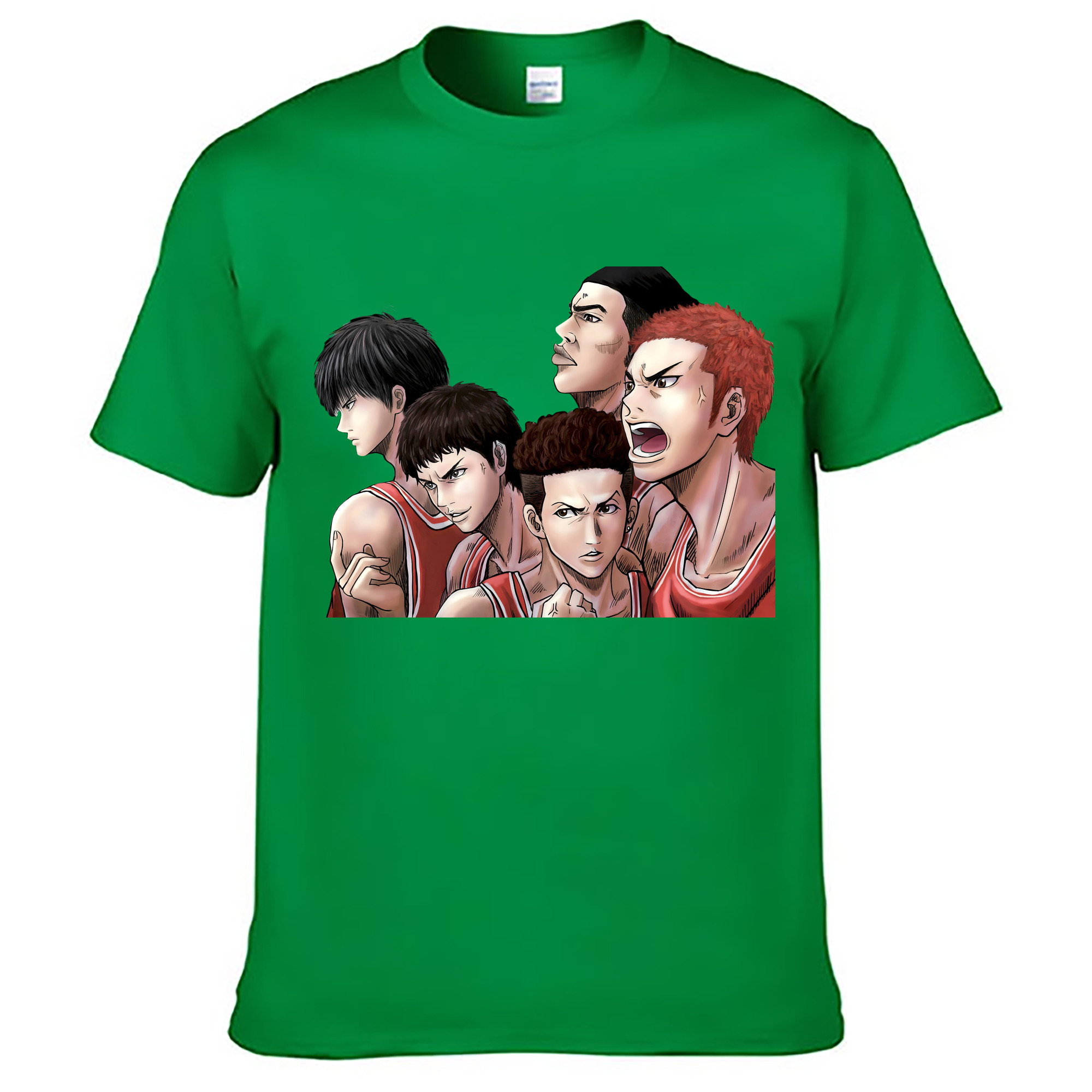 （画像用） SLAM DUNK／スラムダンク レディースカジュアルプリントTシャツ（綿100％）