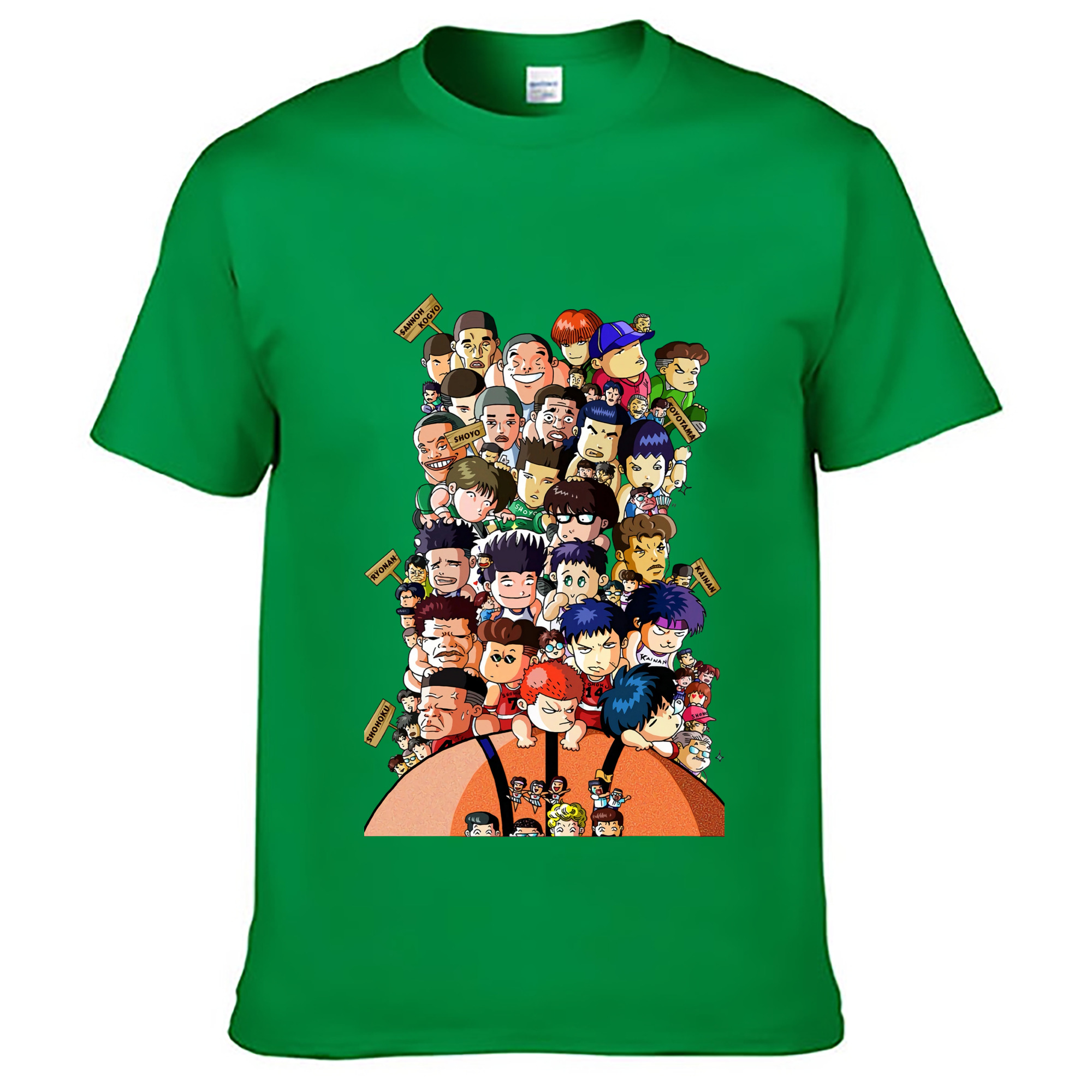 （画像用） SLAM DUNK／スラムダンク レディースカジュアルプリントTシャツ（綿100％）