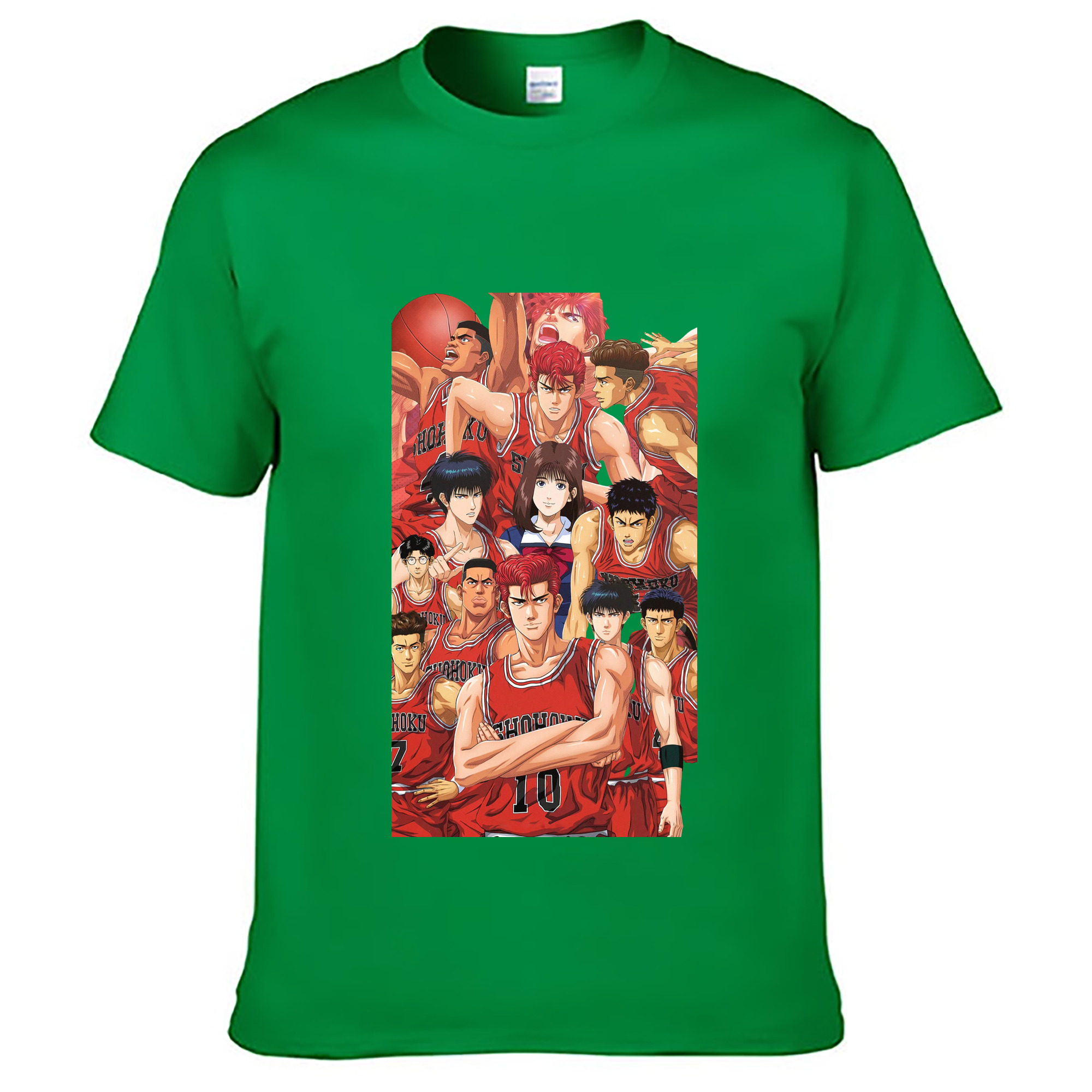 （画像用） SLAM DUNK／スラムダンク レディースカジュアルプリントTシャツ（綿100％）