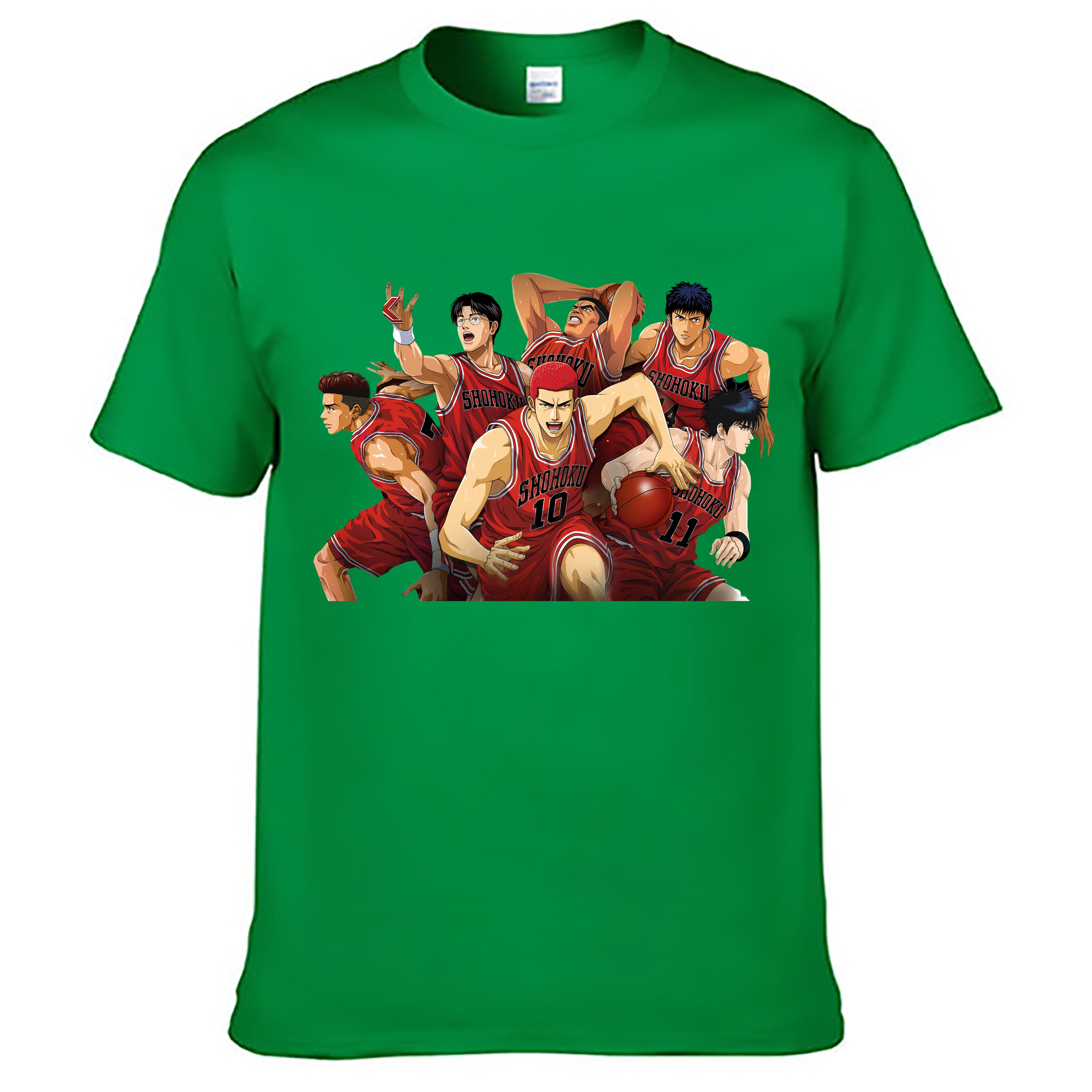 （画像用） SLAM DUNK／スラムダンク レディースカジュアルプリントTシャツ（綿100％）
