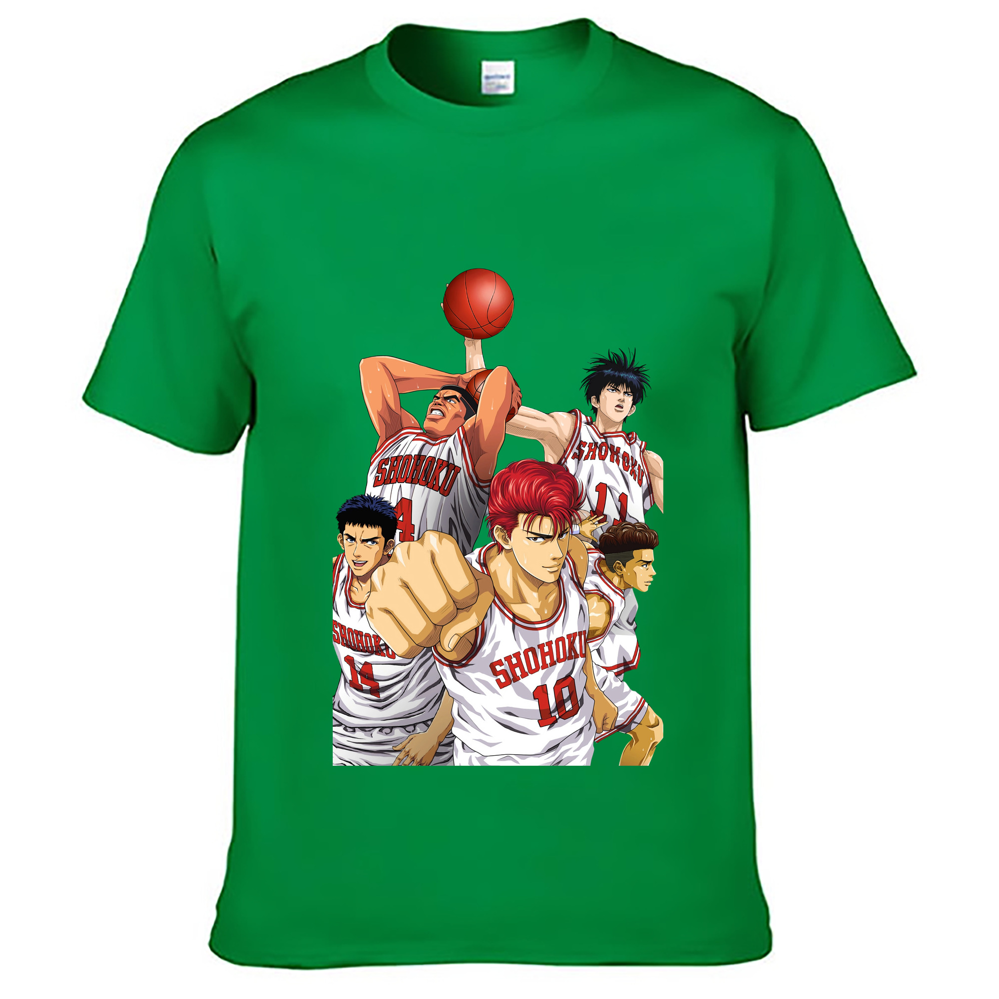 （画像用） SLAM DUNK／スラムダンク レディースカジュアルプリントTシャツ（綿100％）