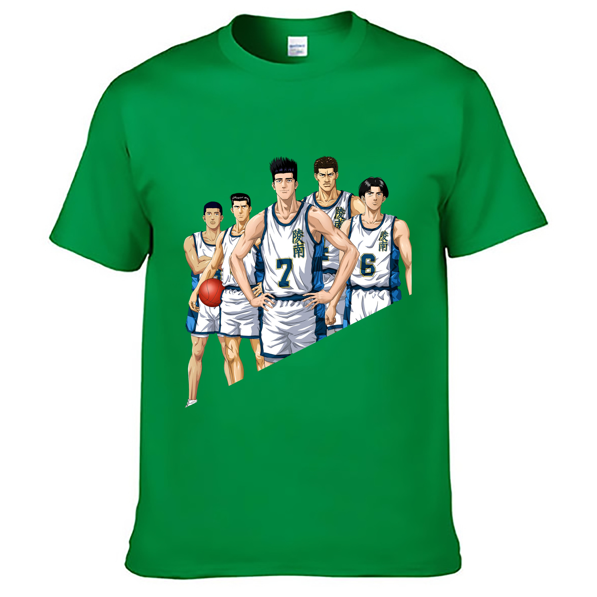 （画像用） SLAM DUNK／スラムダンク レディースカジュアルプリントTシャツ（綿100％）