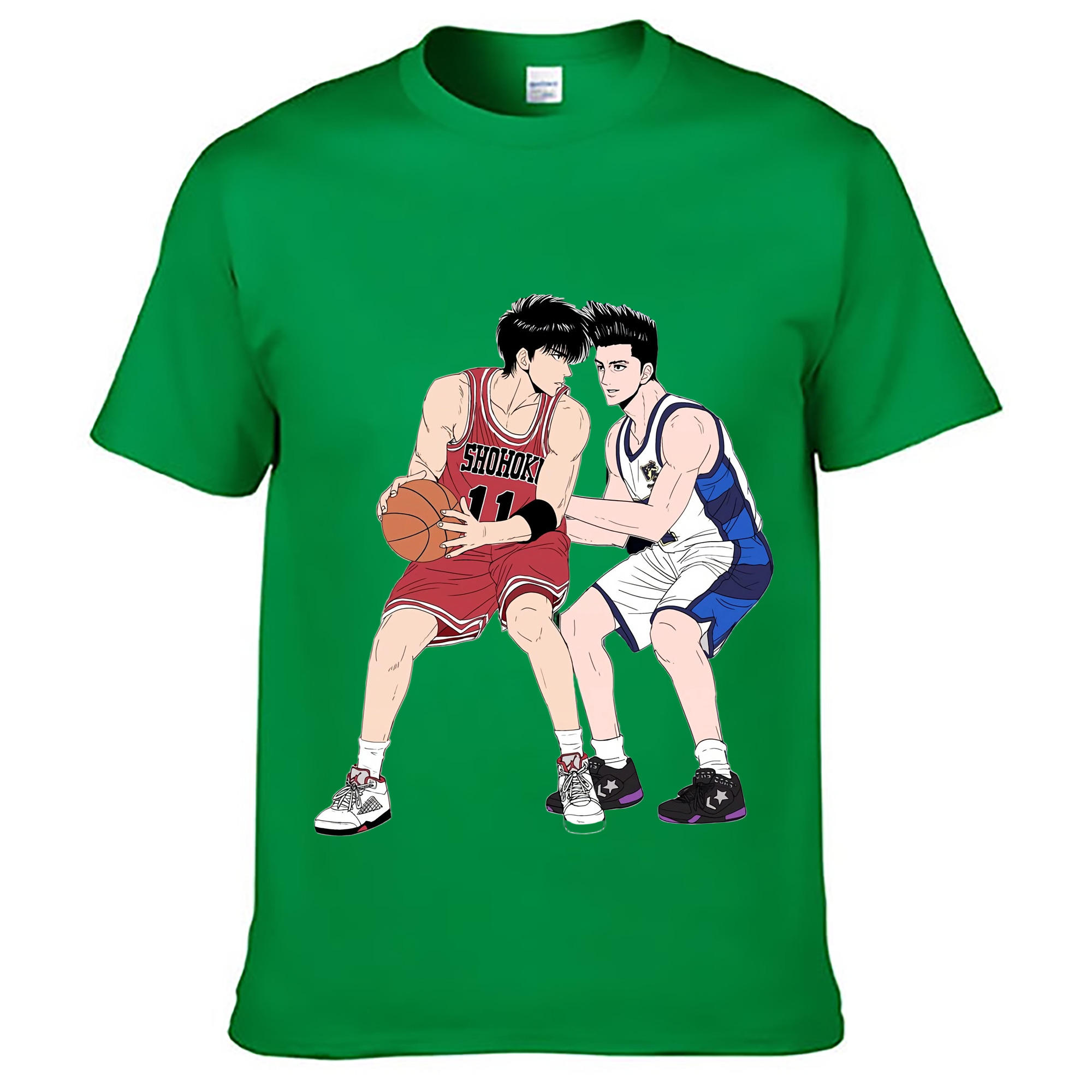（画像用） SLAM DUNK／スラムダンク レディースカジュアルプリントTシャツ（綿100％）