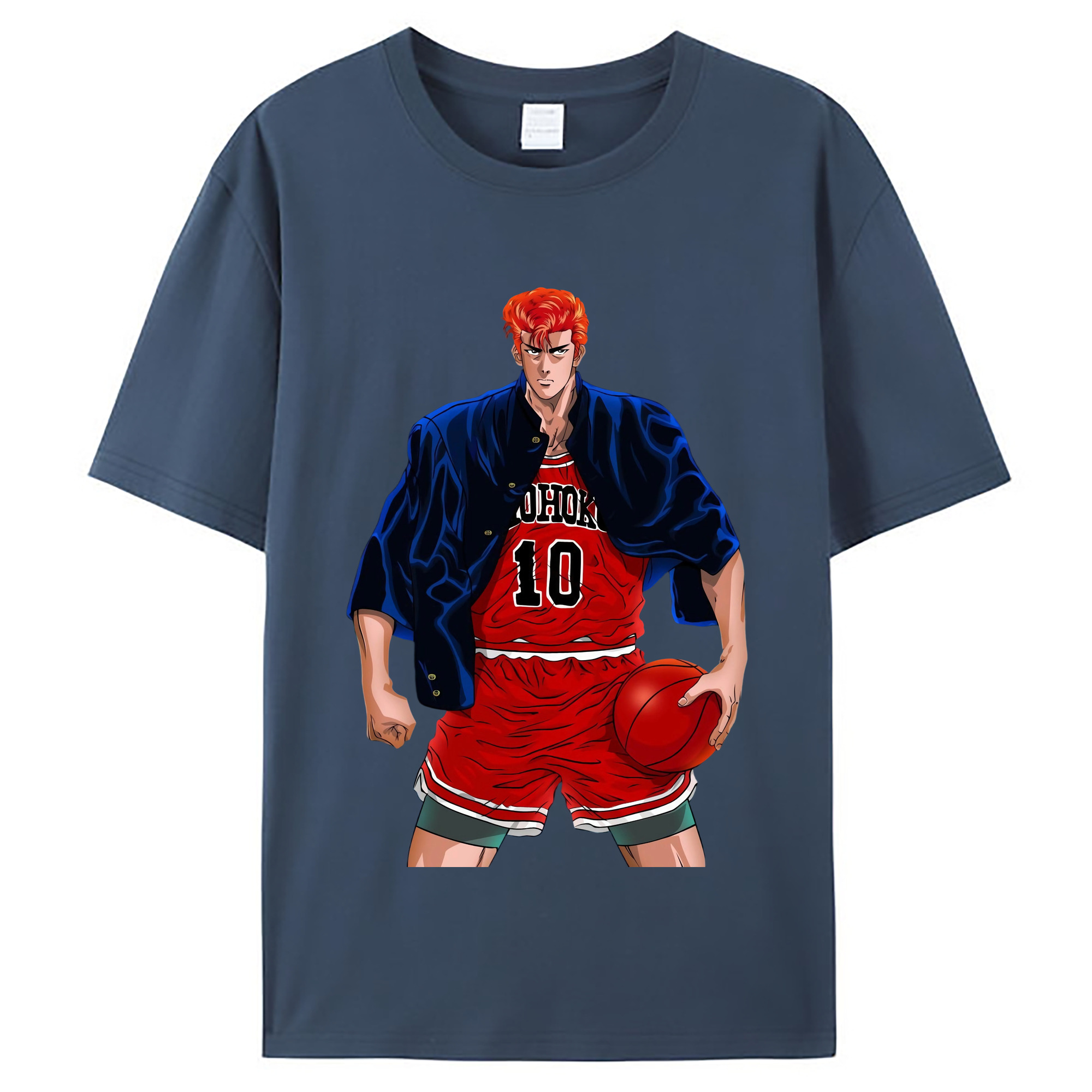（画像用） SLAM DUNK／スラムダンク レディースカジュアルプリントTシャツ（綿100％）