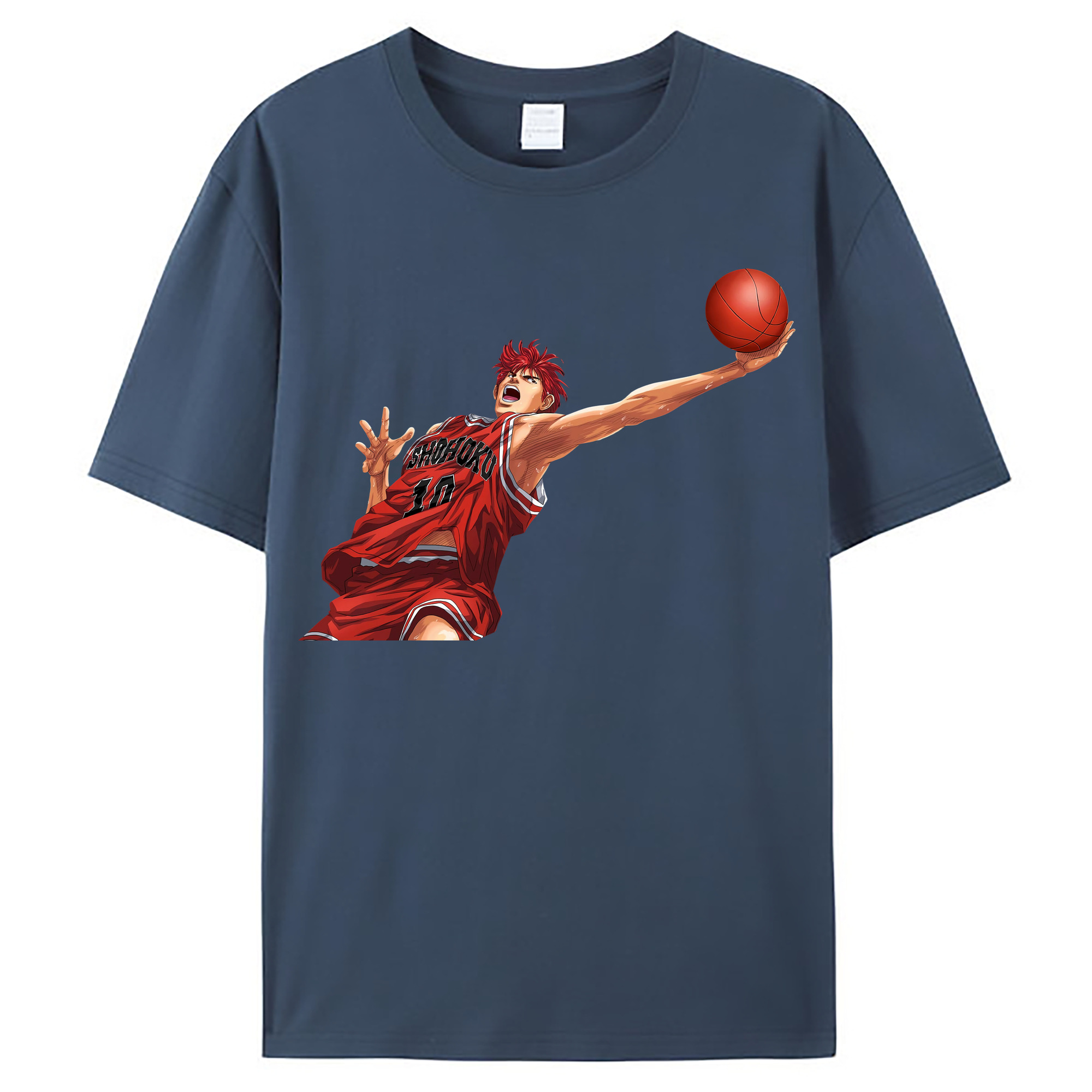 （画像用） SLAM DUNK／スラムダンク レディースカジュアルプリントTシャツ（綿100％）
