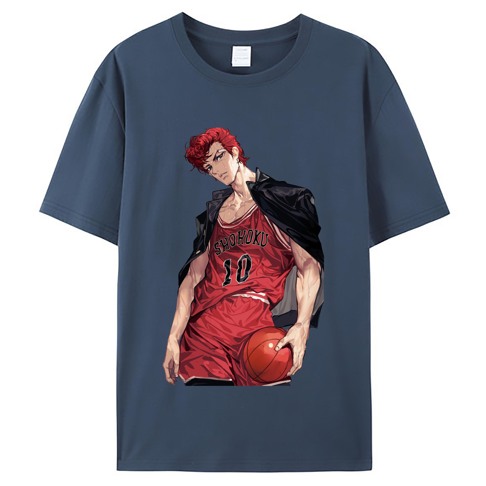 （画像用） SLAM DUNK／スラムダンク レディースカジュアルプリントTシャツ（綿100％）