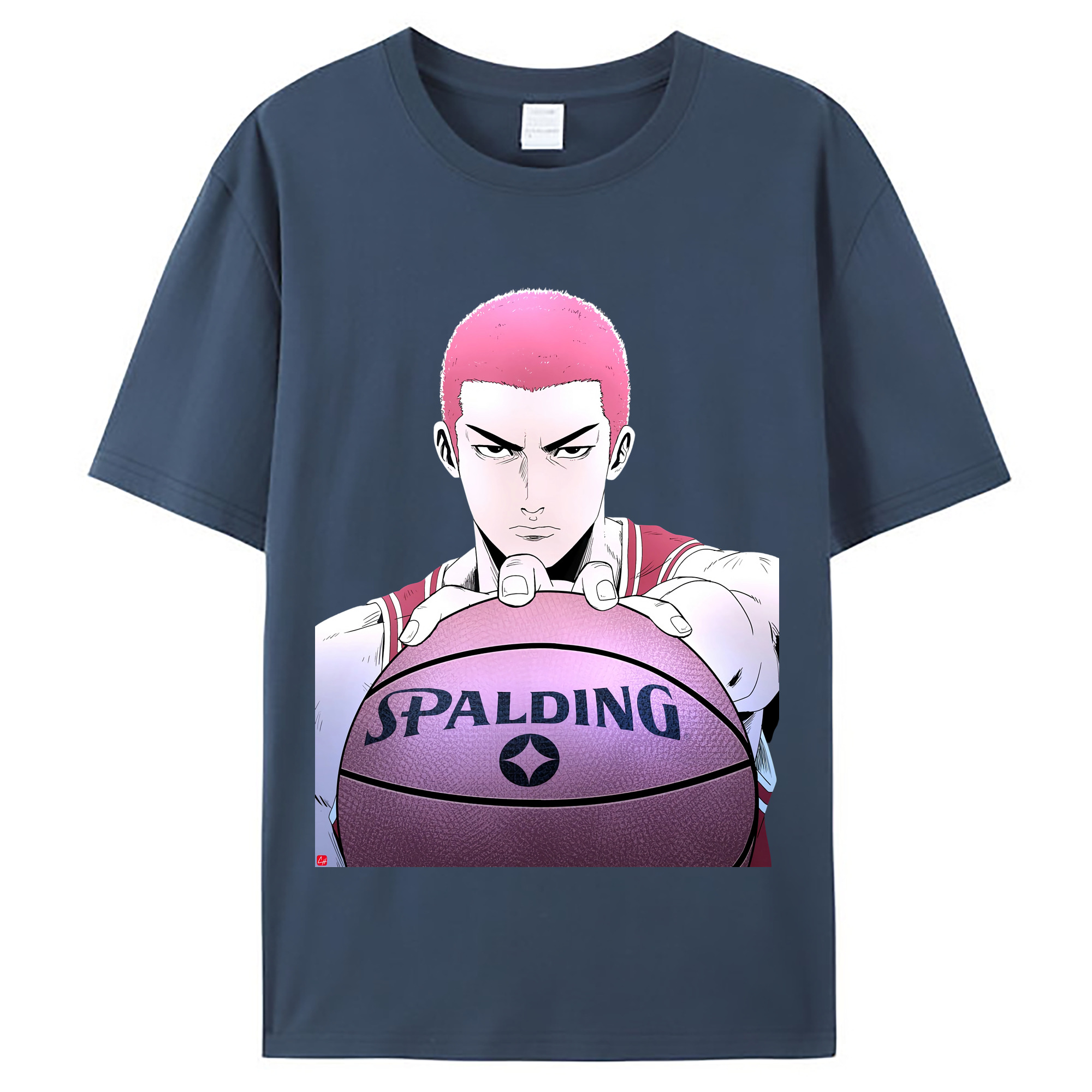 （画像用） SLAM DUNK／スラムダンク レディースカジュアルプリントTシャツ（綿100％）