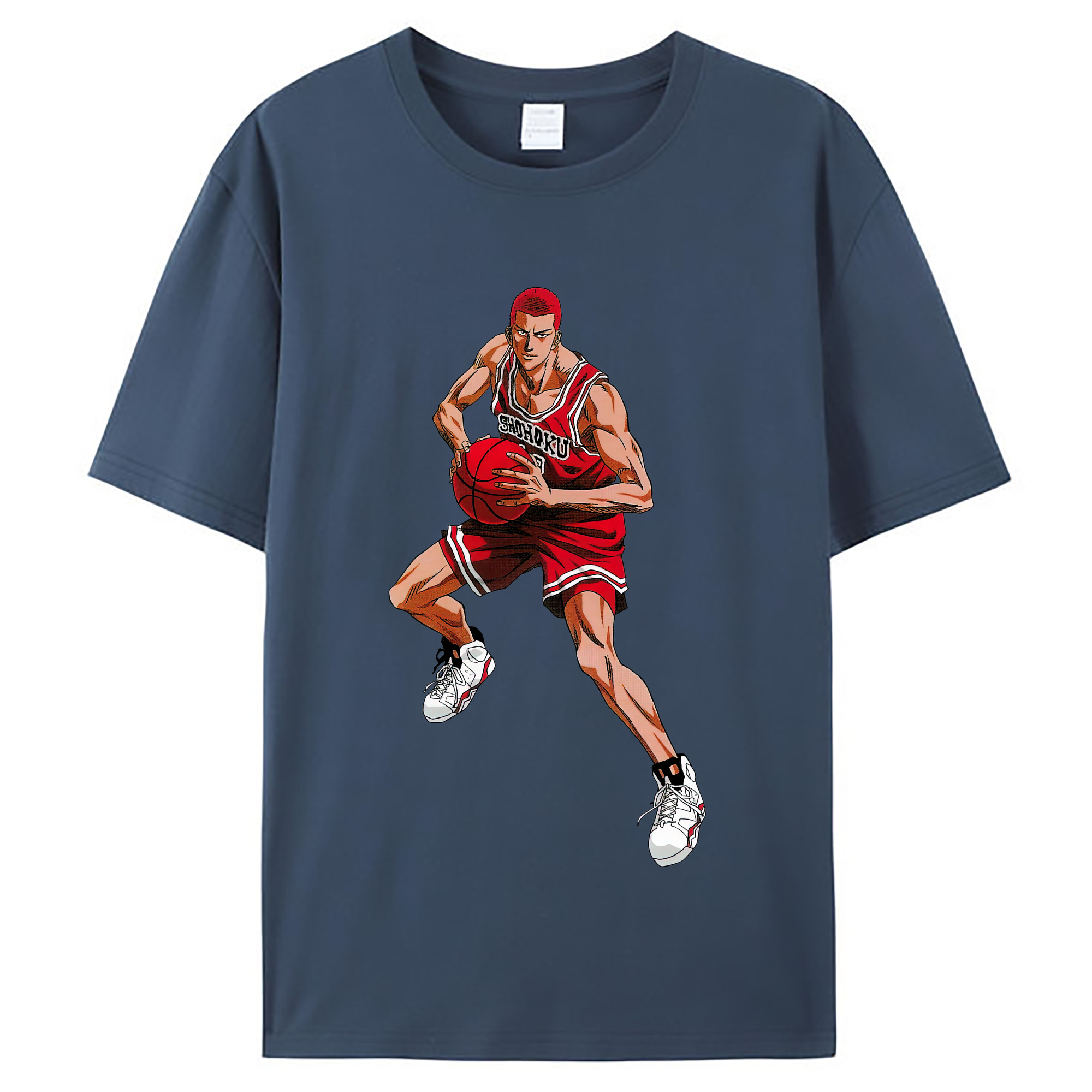 （画像用） SLAM DUNK／スラムダンク レディースカジュアルプリントTシャツ（綿100％）