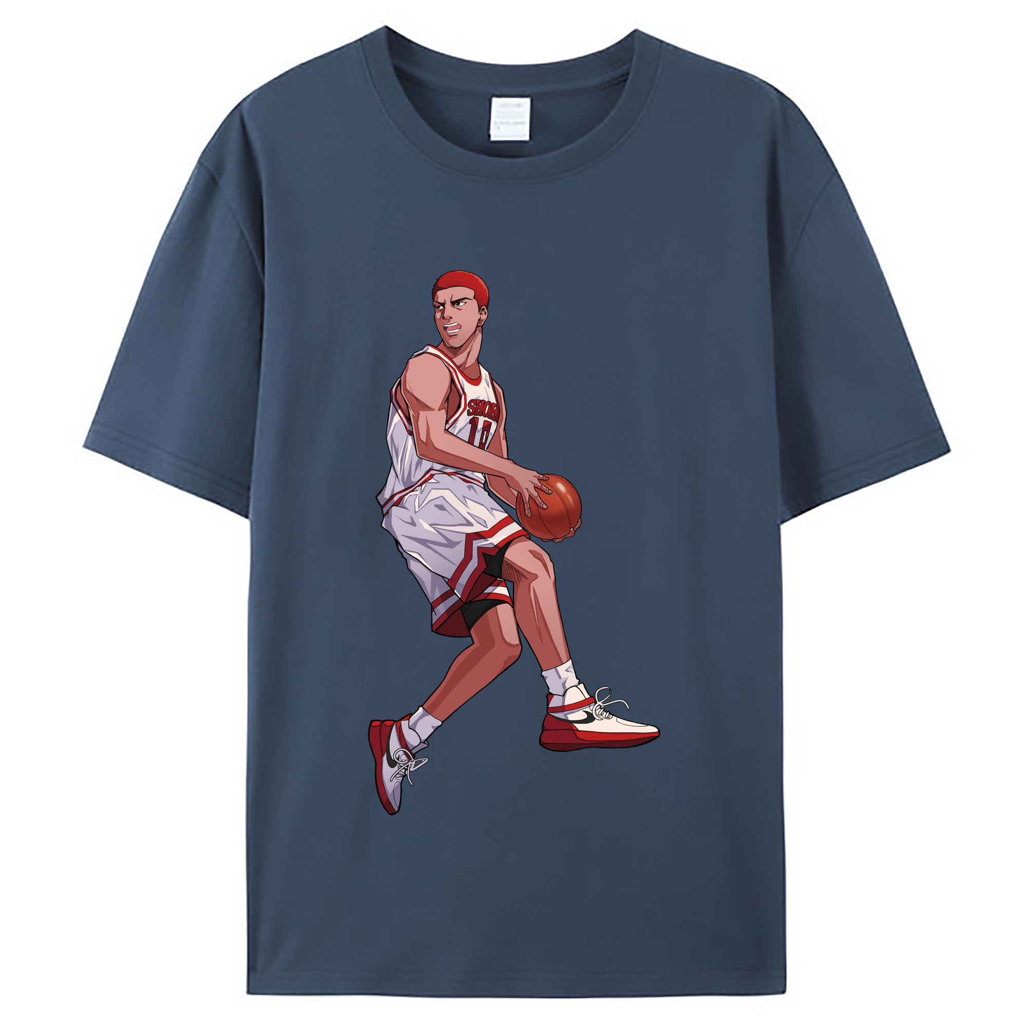 （画像用） SLAM DUNK／スラムダンク レディースカジュアルプリントTシャツ（綿100％）