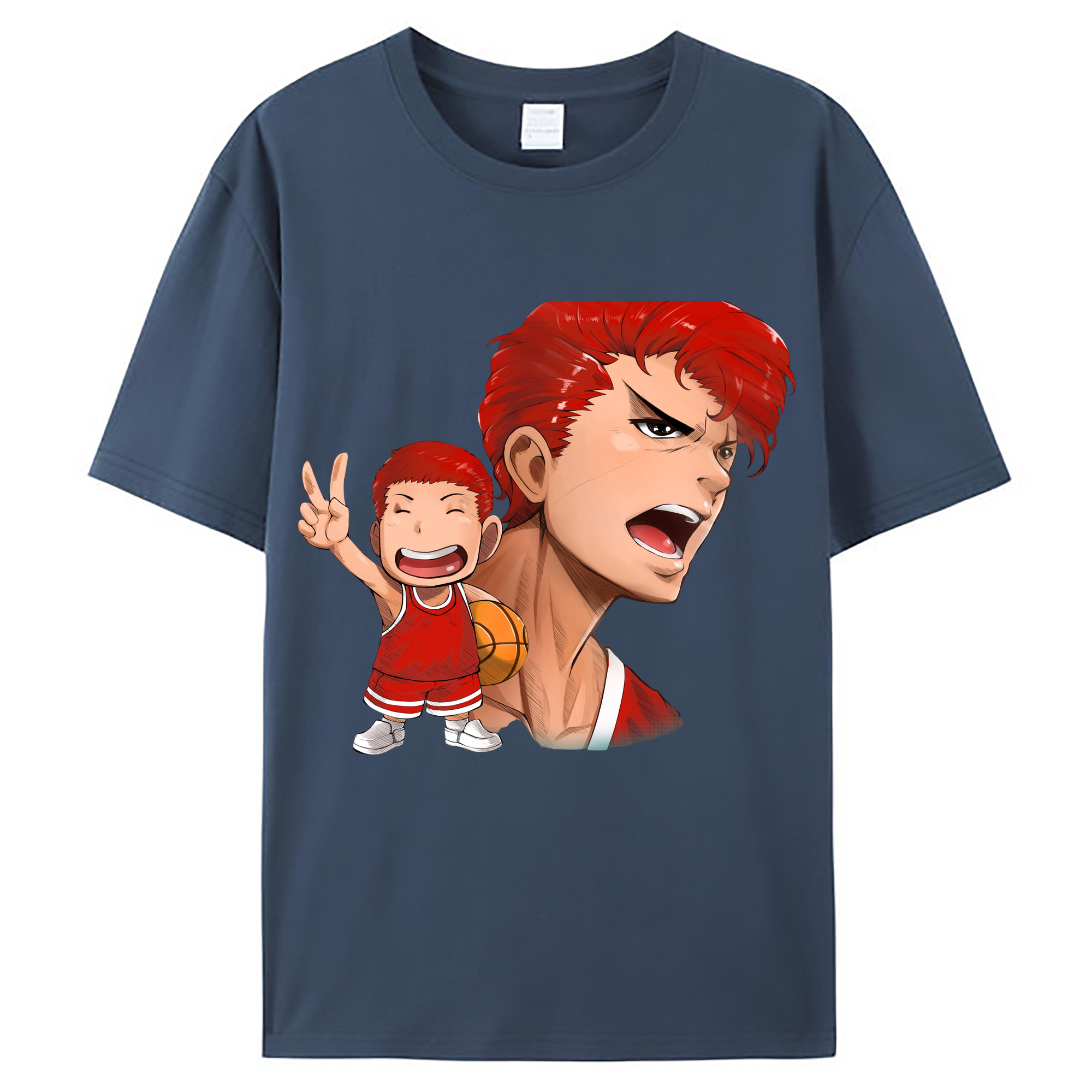（画像用） SLAM DUNK／スラムダンク レディースカジュアルプリントTシャツ（綿100％）