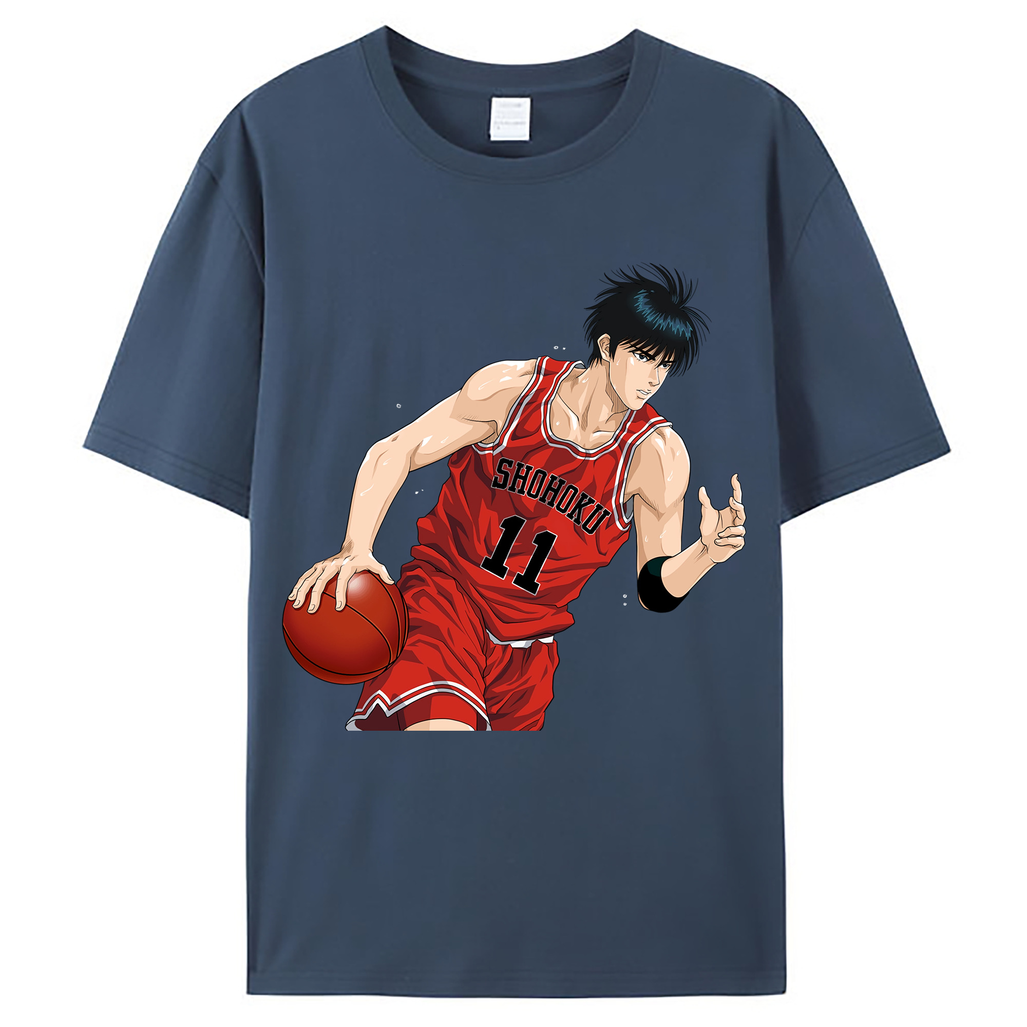 （画像用） SLAM DUNK／スラムダンク レディースカジュアルプリントTシャツ（綿100％）