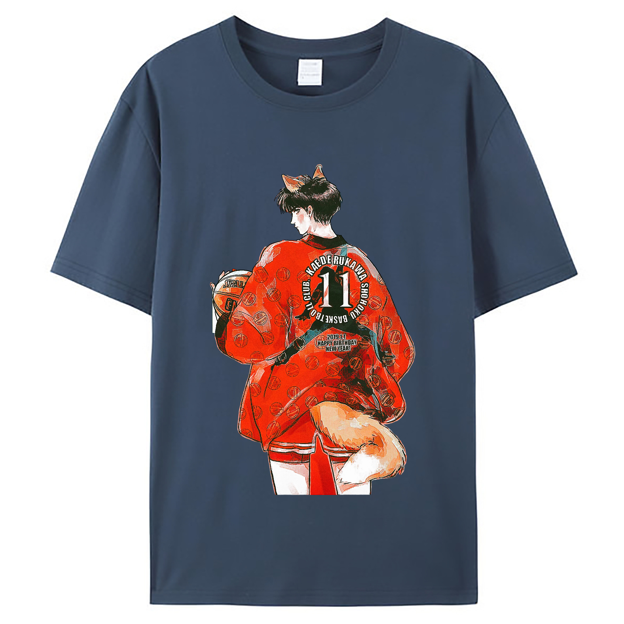 （画像用） SLAM DUNK／スラムダンク レディースカジュアルプリントTシャツ（綿100％）