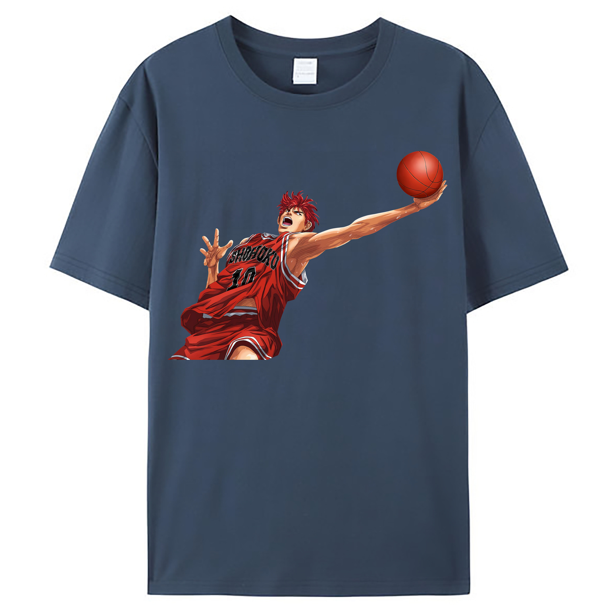 （画像用） SLAM DUNK／スラムダンク レディースカジュアルプリントTシャツ（綿100％）