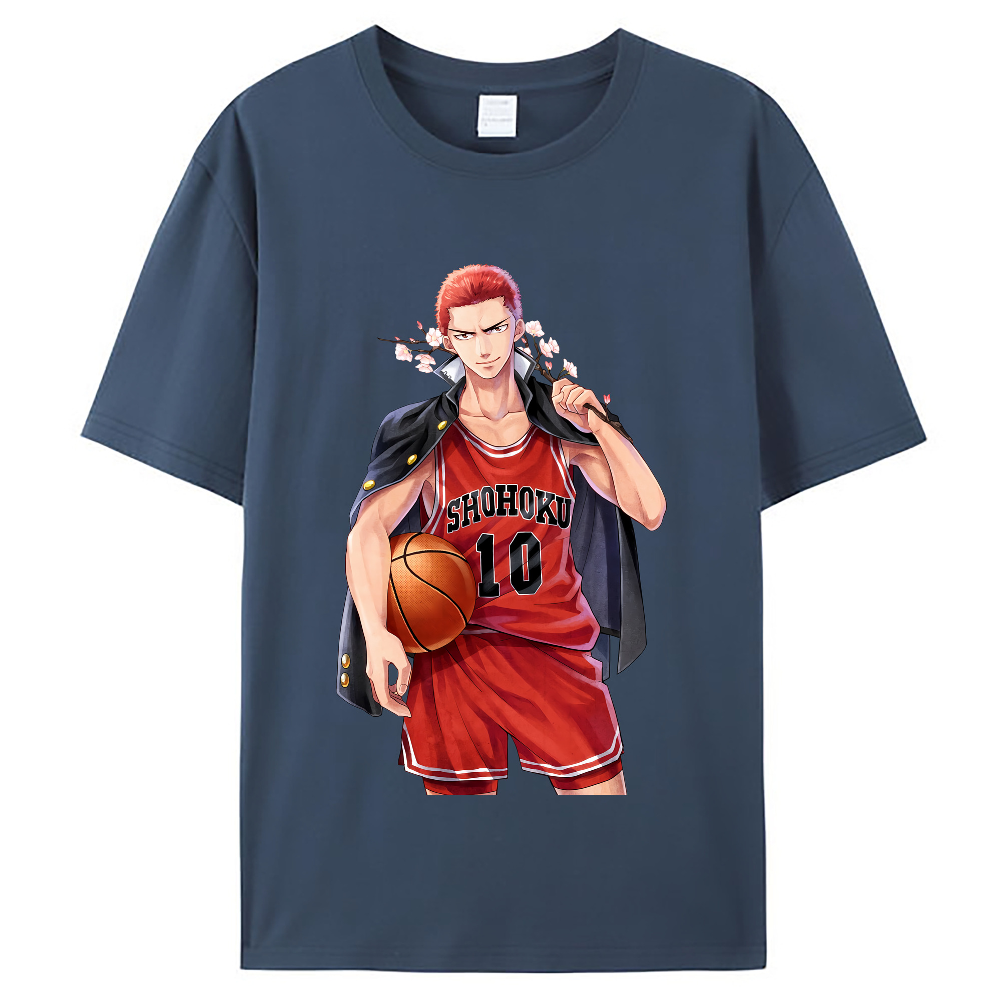（画像用） SLAM DUNK／スラムダンク レディースカジュアルプリントTシャツ（綿100％）