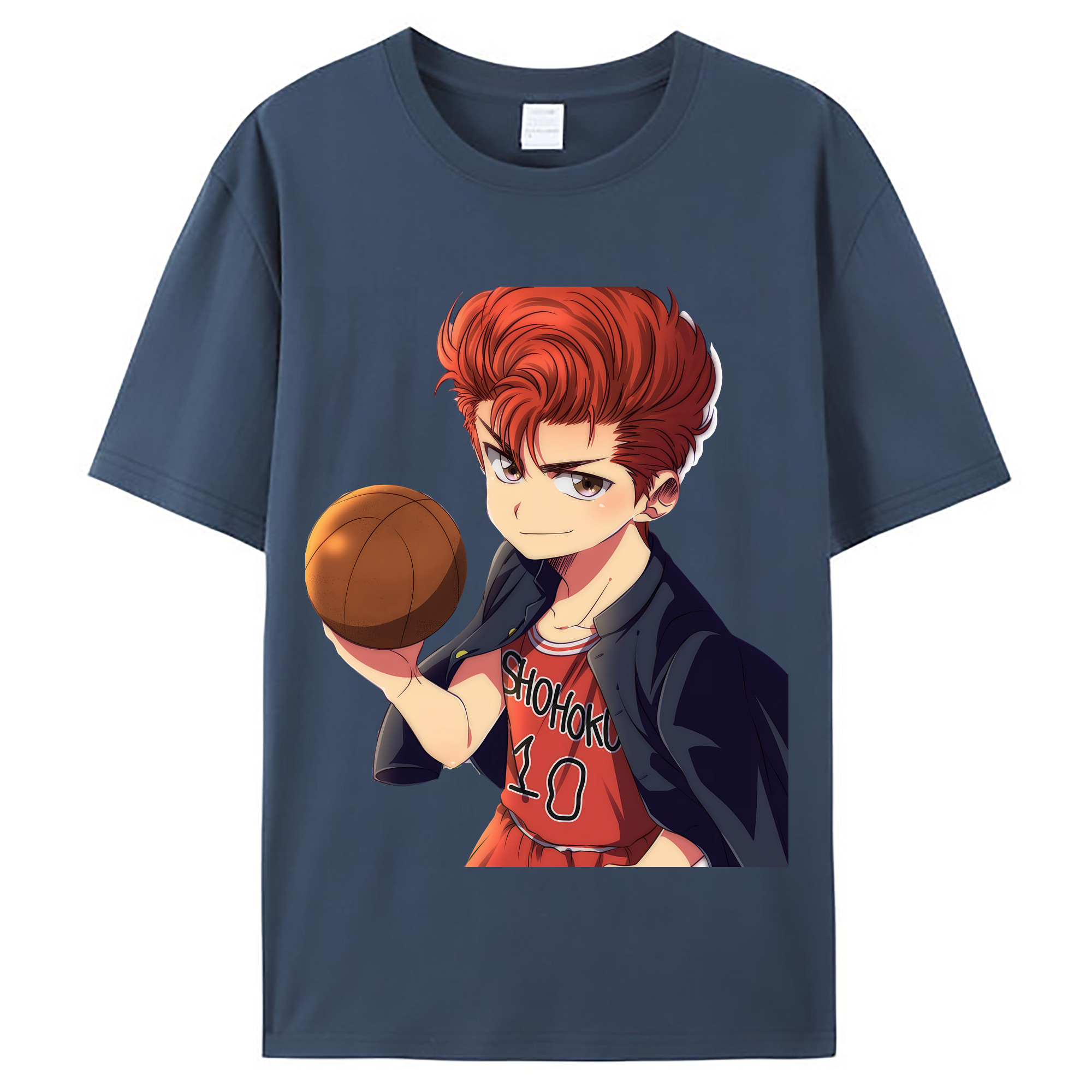 （画像用） SLAM DUNK／スラムダンク レディースカジュアルプリントTシャツ（綿100％）