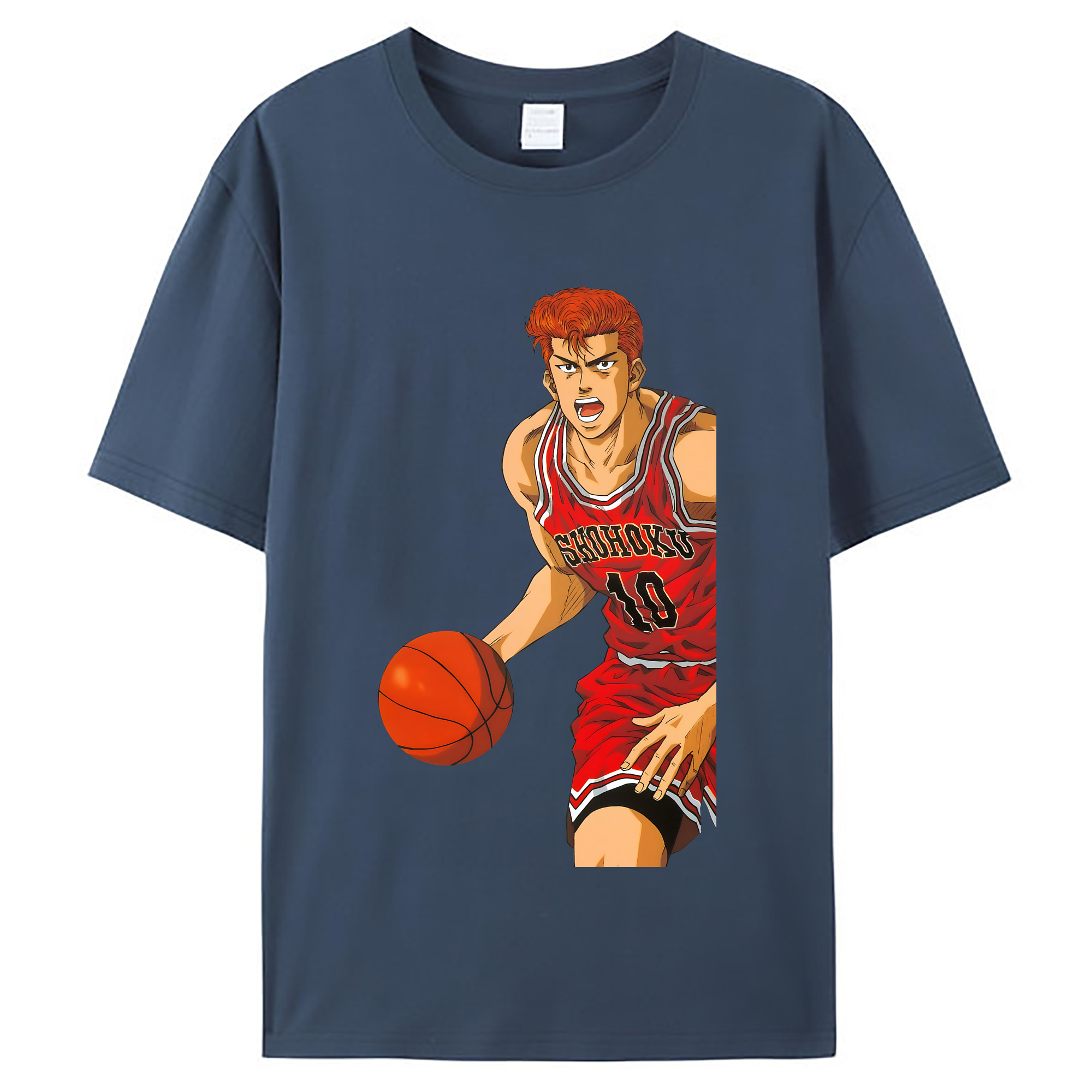 （画像用） SLAM DUNK／スラムダンク レディースカジュアルプリントTシャツ（綿100％）