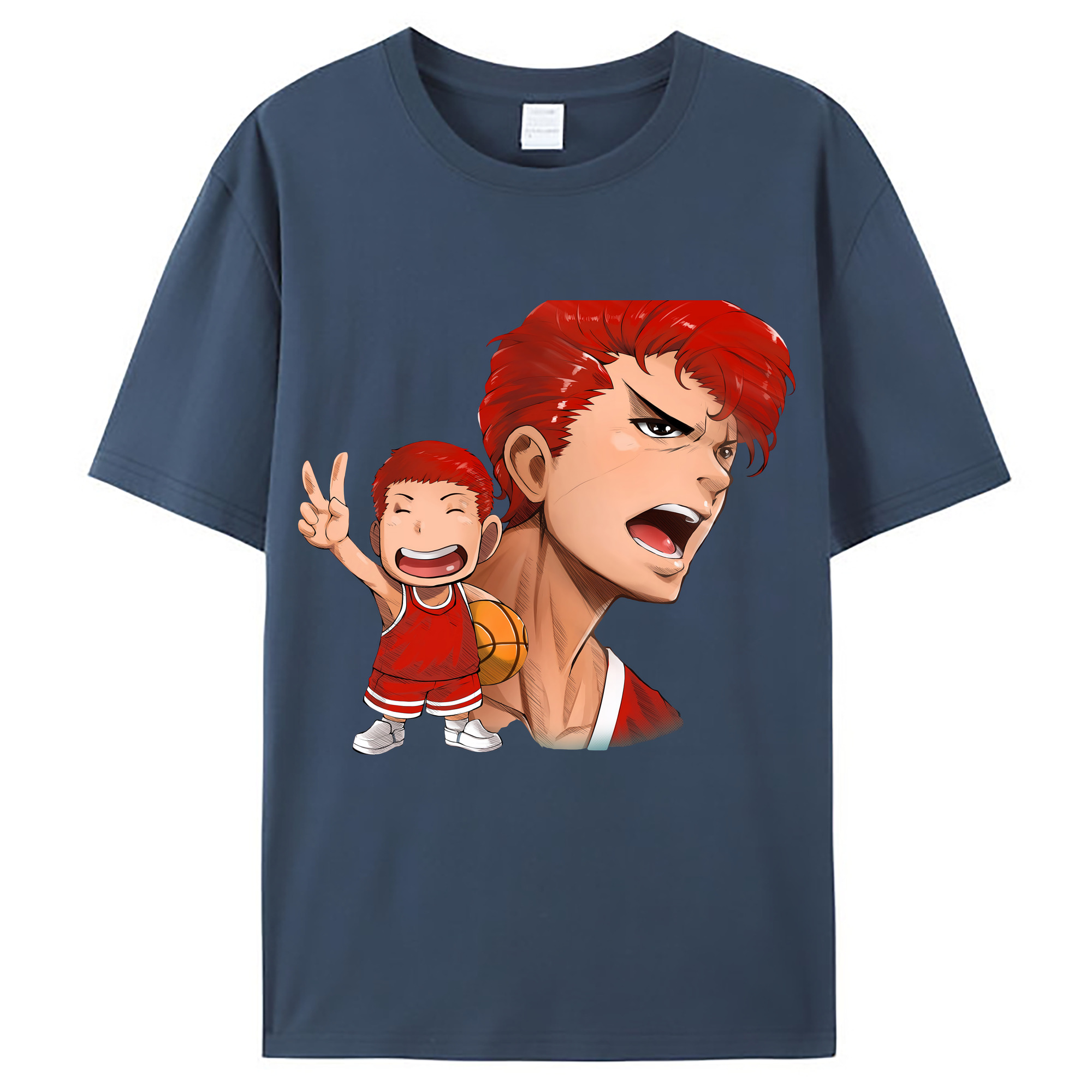 （画像用） SLAM DUNK／スラムダンク レディースカジュアルプリントTシャツ（綿100％）