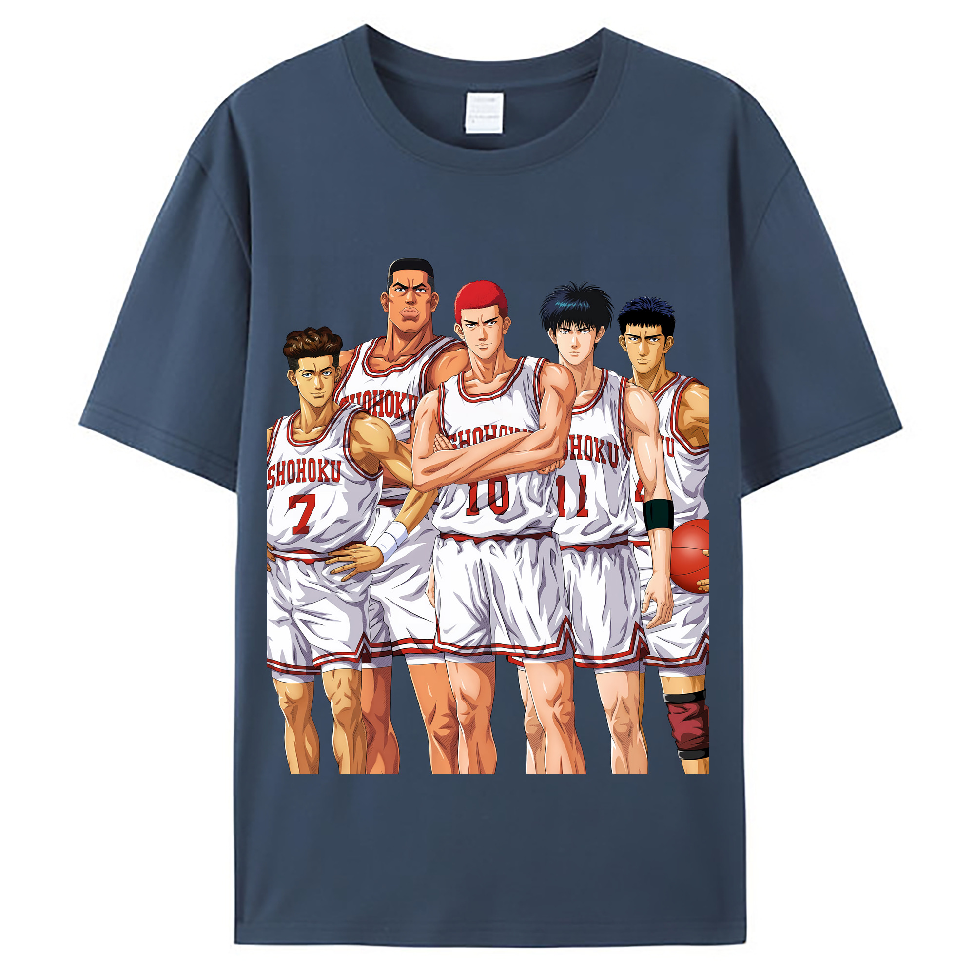（画像用） SLAM DUNK／スラムダンク レディースカジュアルプリントTシャツ（綿100％）