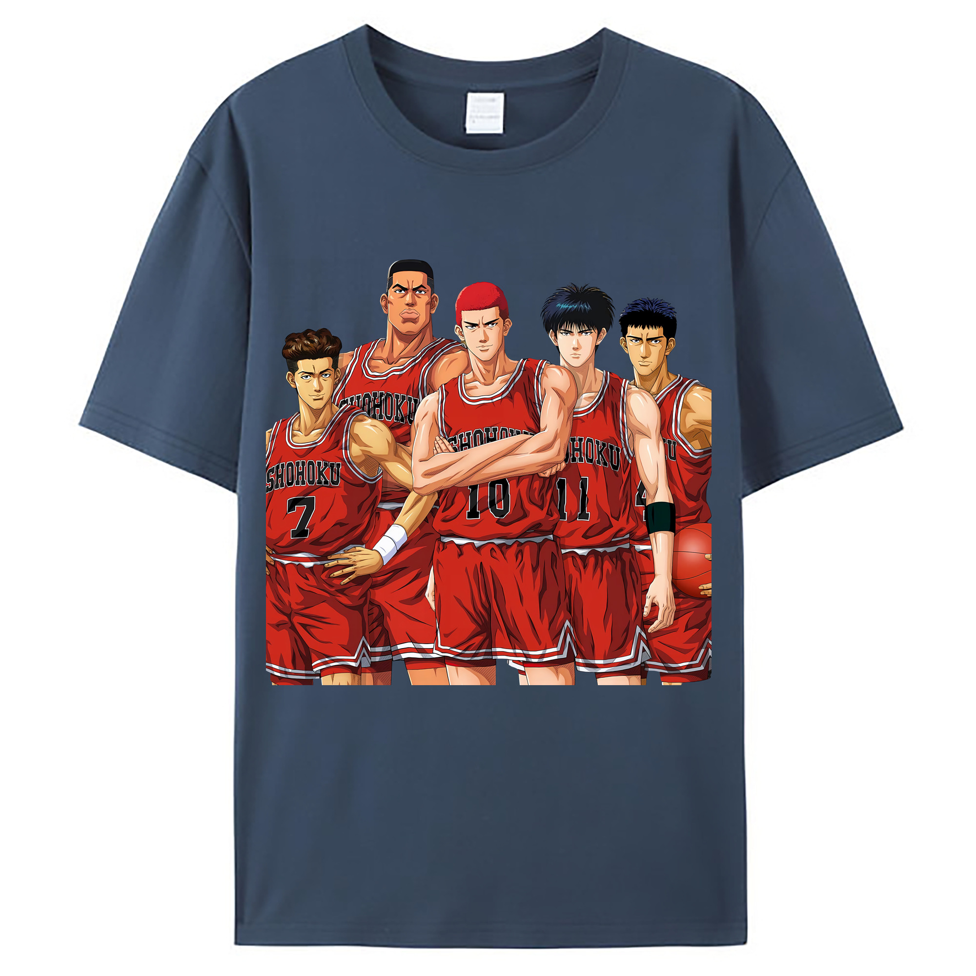 （画像用） SLAM DUNK／スラムダンク レディースカジュアルプリントTシャツ（綿100％）