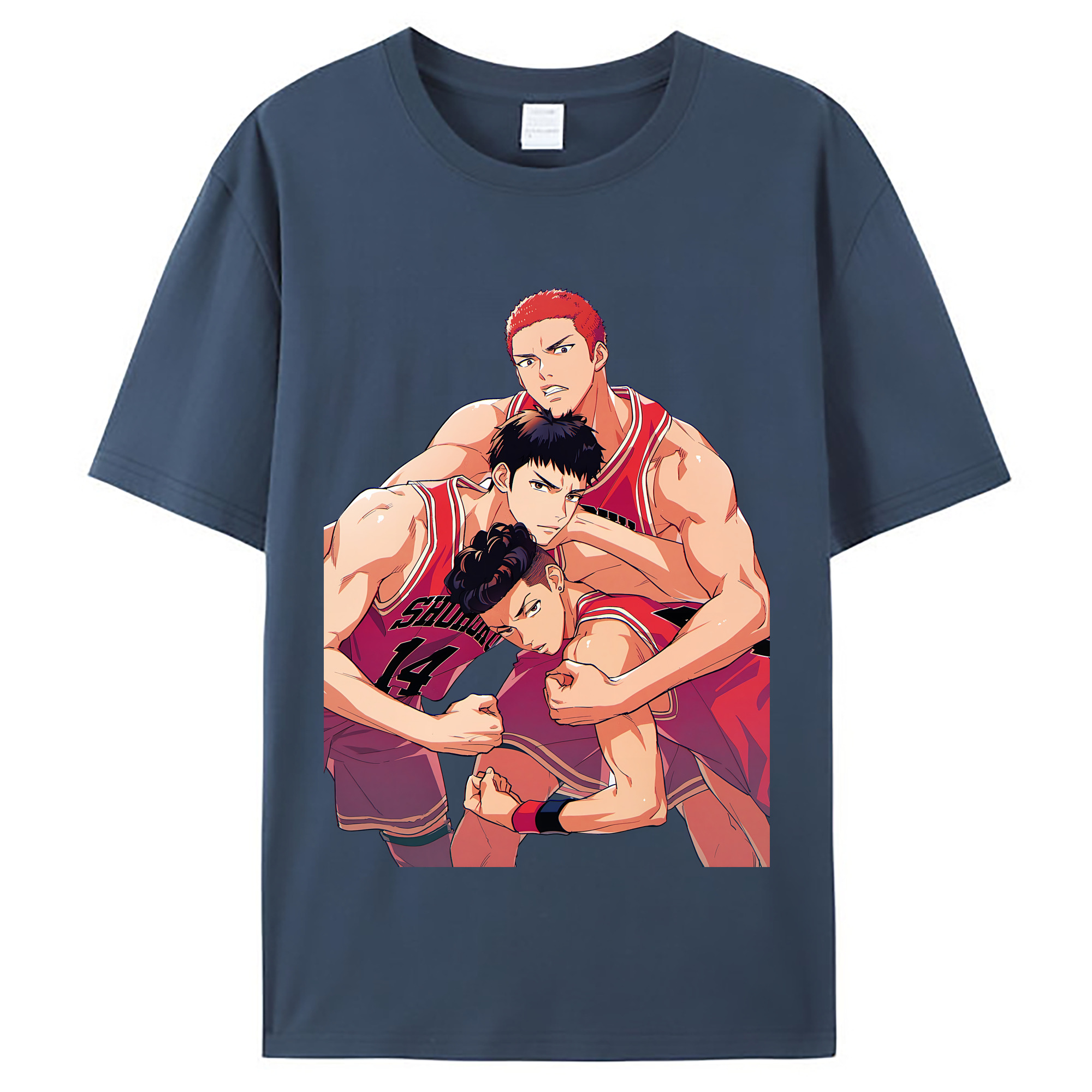 （画像用） SLAM DUNK／スラムダンク レディースカジュアルプリントTシャツ（綿100％）