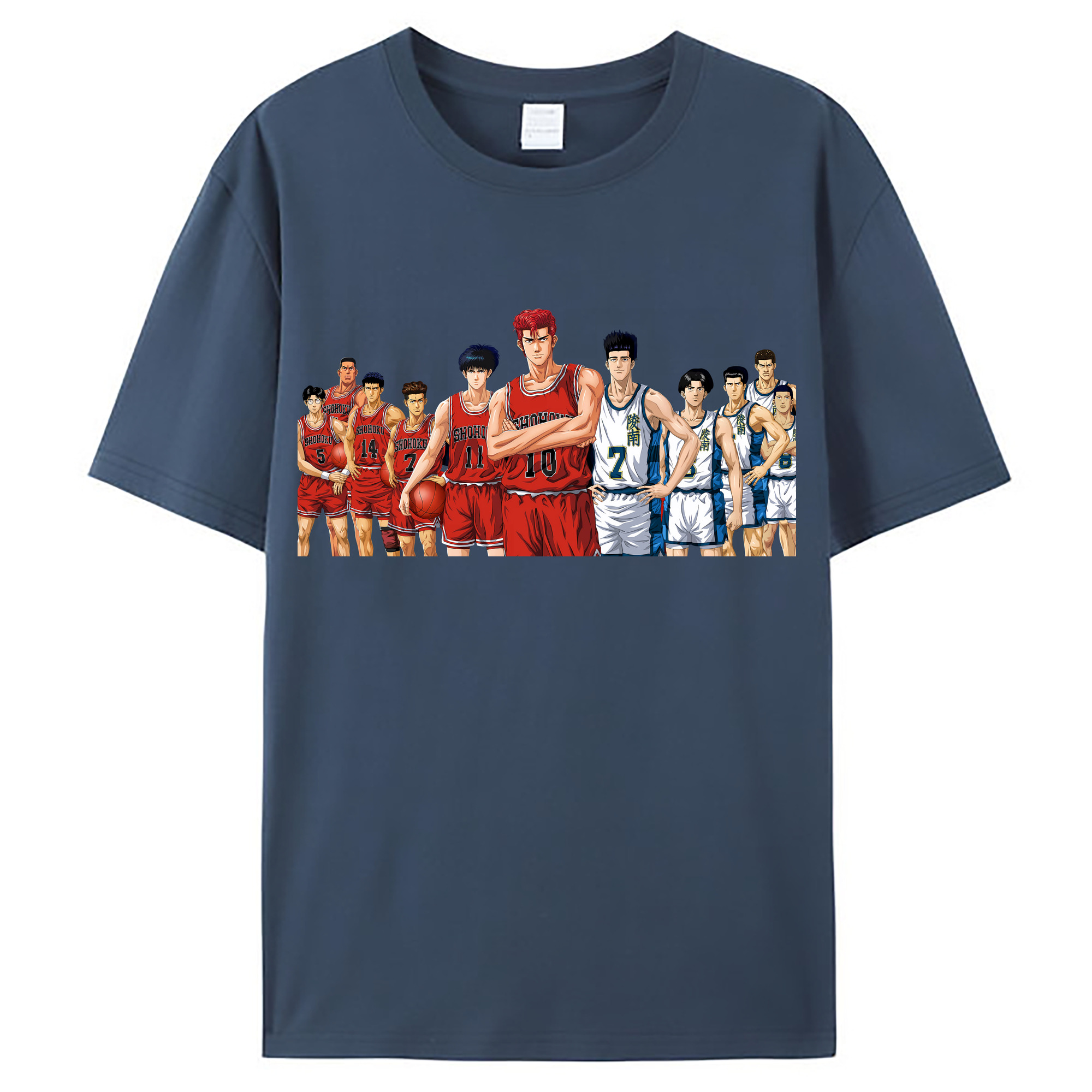 （画像用） SLAM DUNK／スラムダンク レディースカジュアルプリントTシャツ（綿100％）