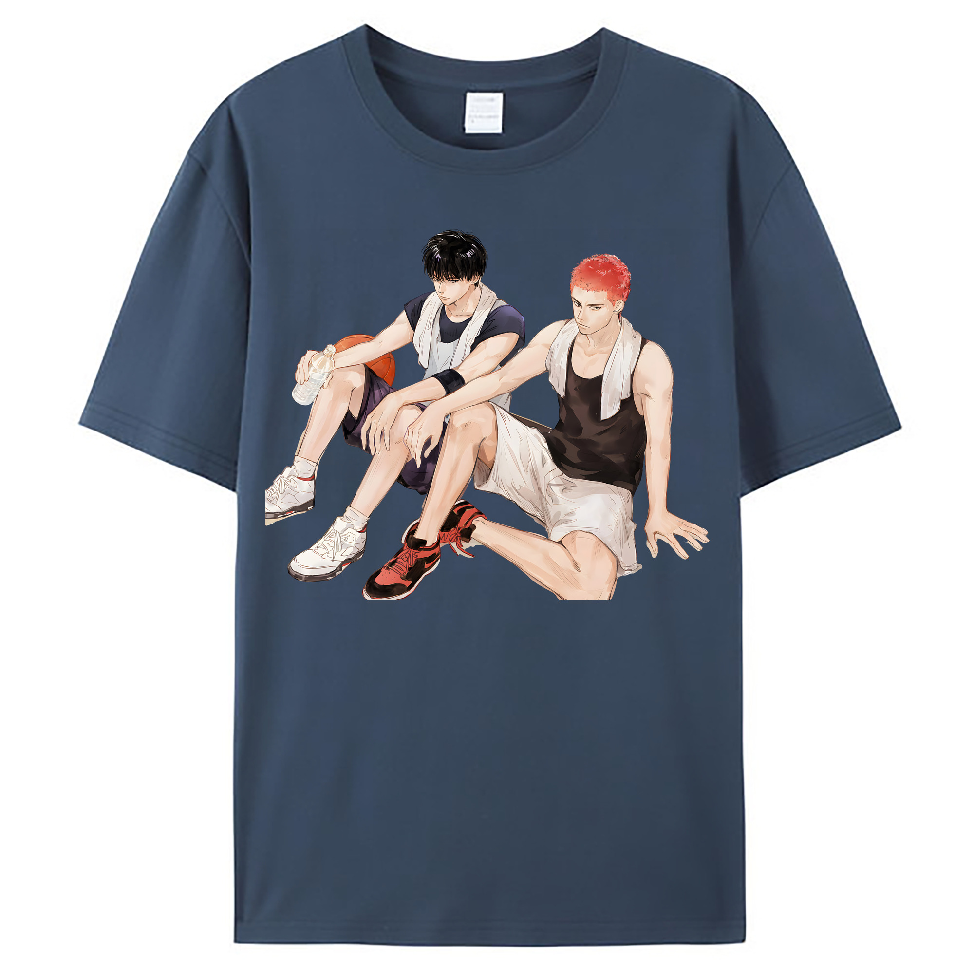 （画像用） SLAM DUNK／スラムダンク レディースカジュアルプリントTシャツ（綿100％）