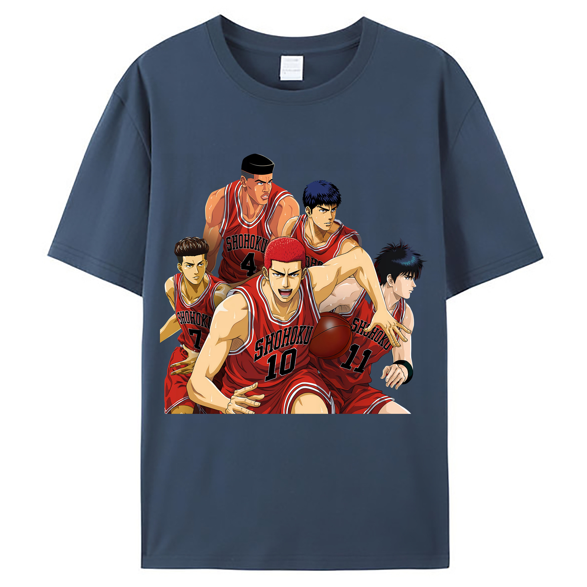 （画像用） SLAM DUNK／スラムダンク レディースカジュアルプリントTシャツ（綿100％）