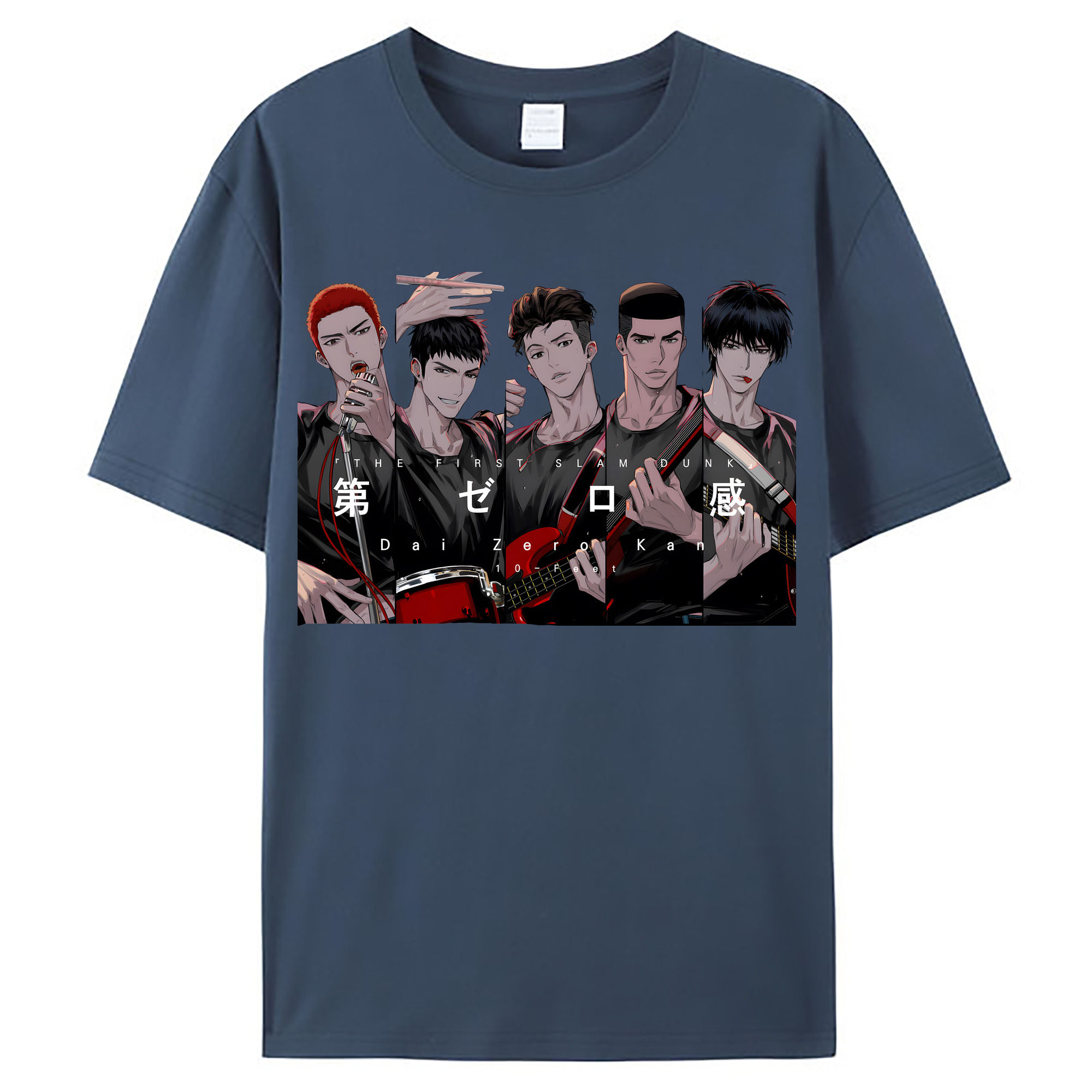 （画像用） SLAM DUNK／スラムダンク レディースカジュアルプリントTシャツ（綿100％）