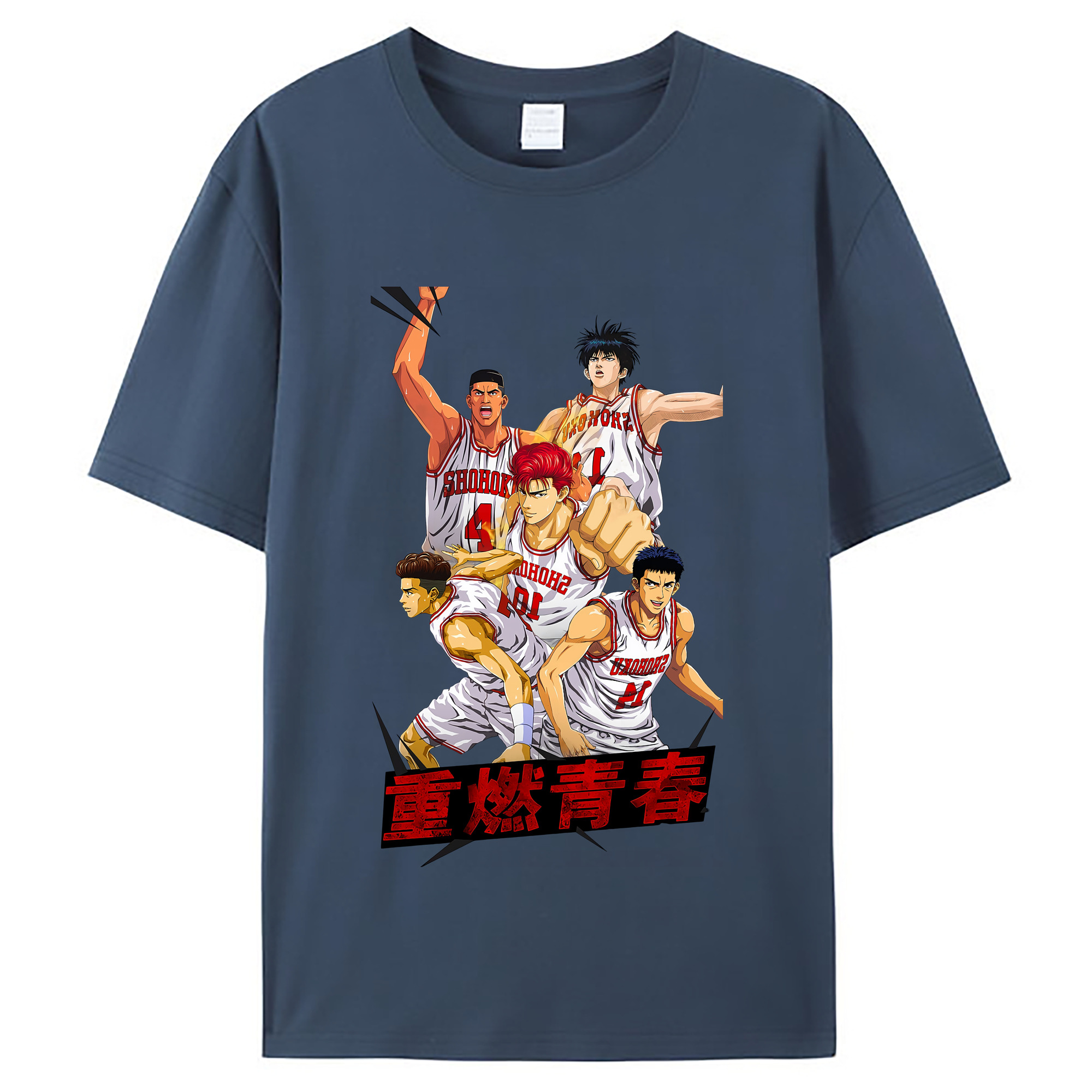 （画像用） SLAM DUNK／スラムダンク レディースカジュアルプリントTシャツ（綿100％）