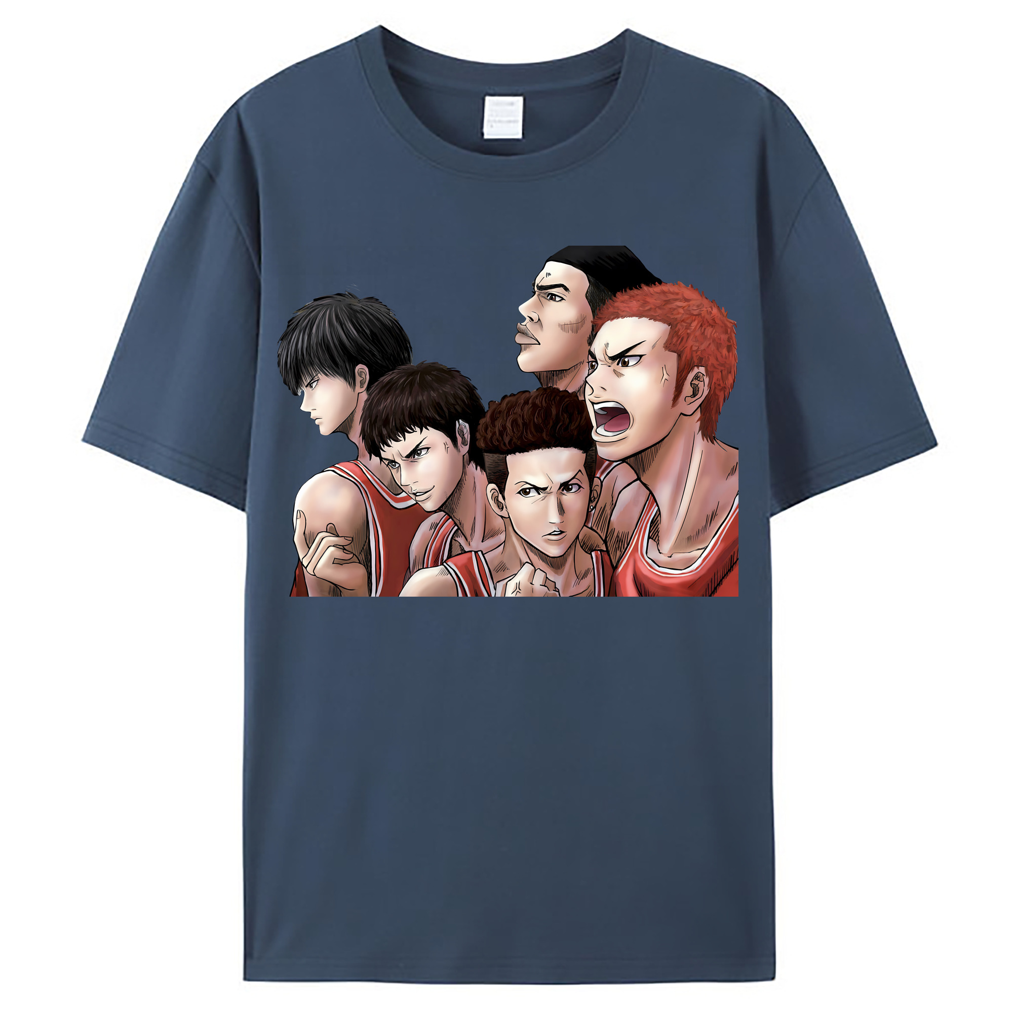 （画像用） SLAM DUNK／スラムダンク レディースカジュアルプリントTシャツ（綿100％）