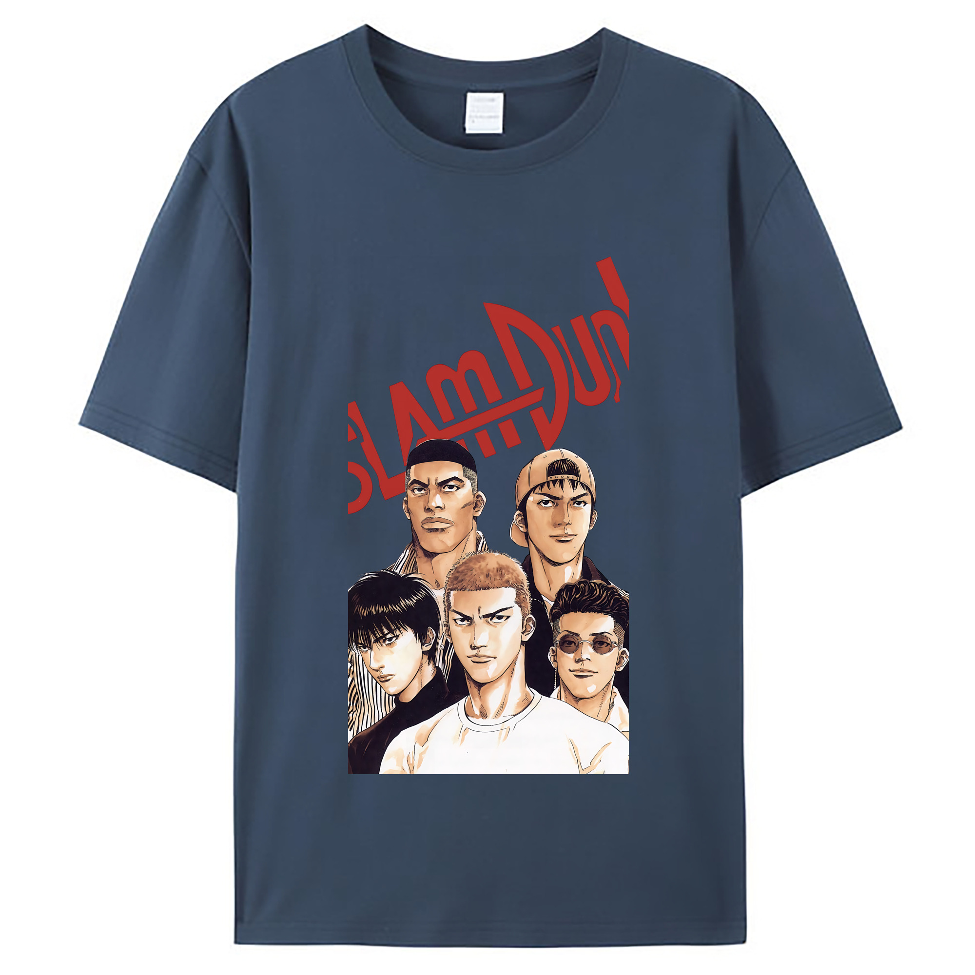（画像用） SLAM DUNK／スラムダンク レディースカジュアルプリントTシャツ（綿100％）