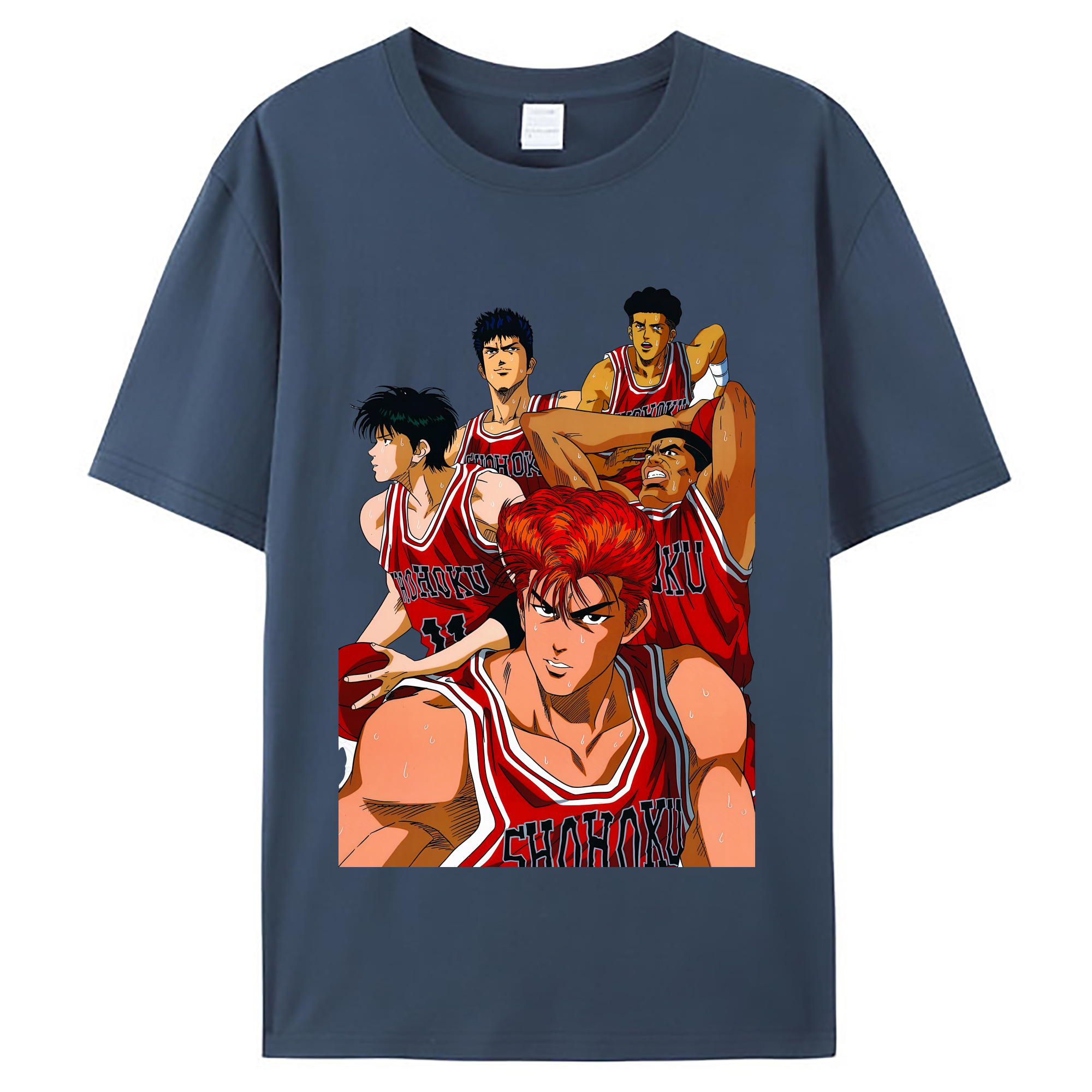 （画像用） SLAM DUNK／スラムダンク レディースカジュアルプリントTシャツ（綿100％）