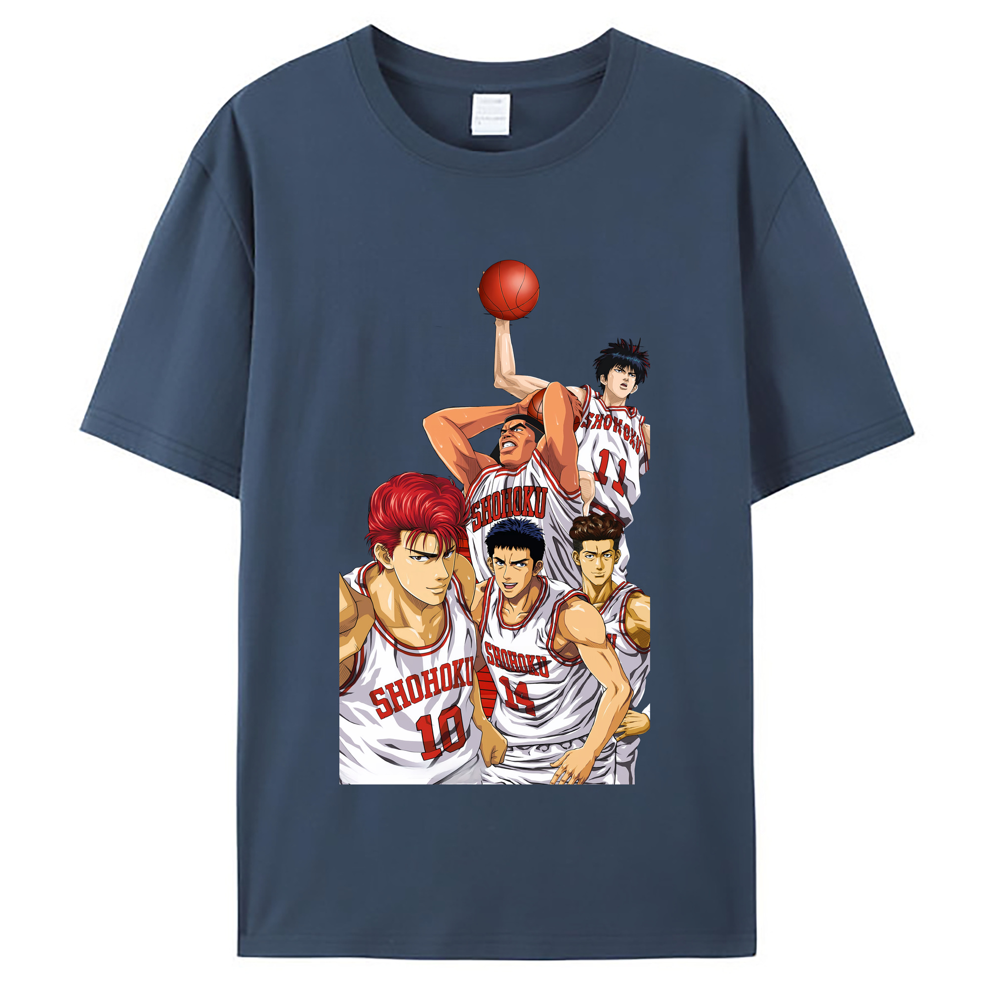 （画像用） SLAM DUNK／スラムダンク レディースカジュアルプリントTシャツ（綿100％）
