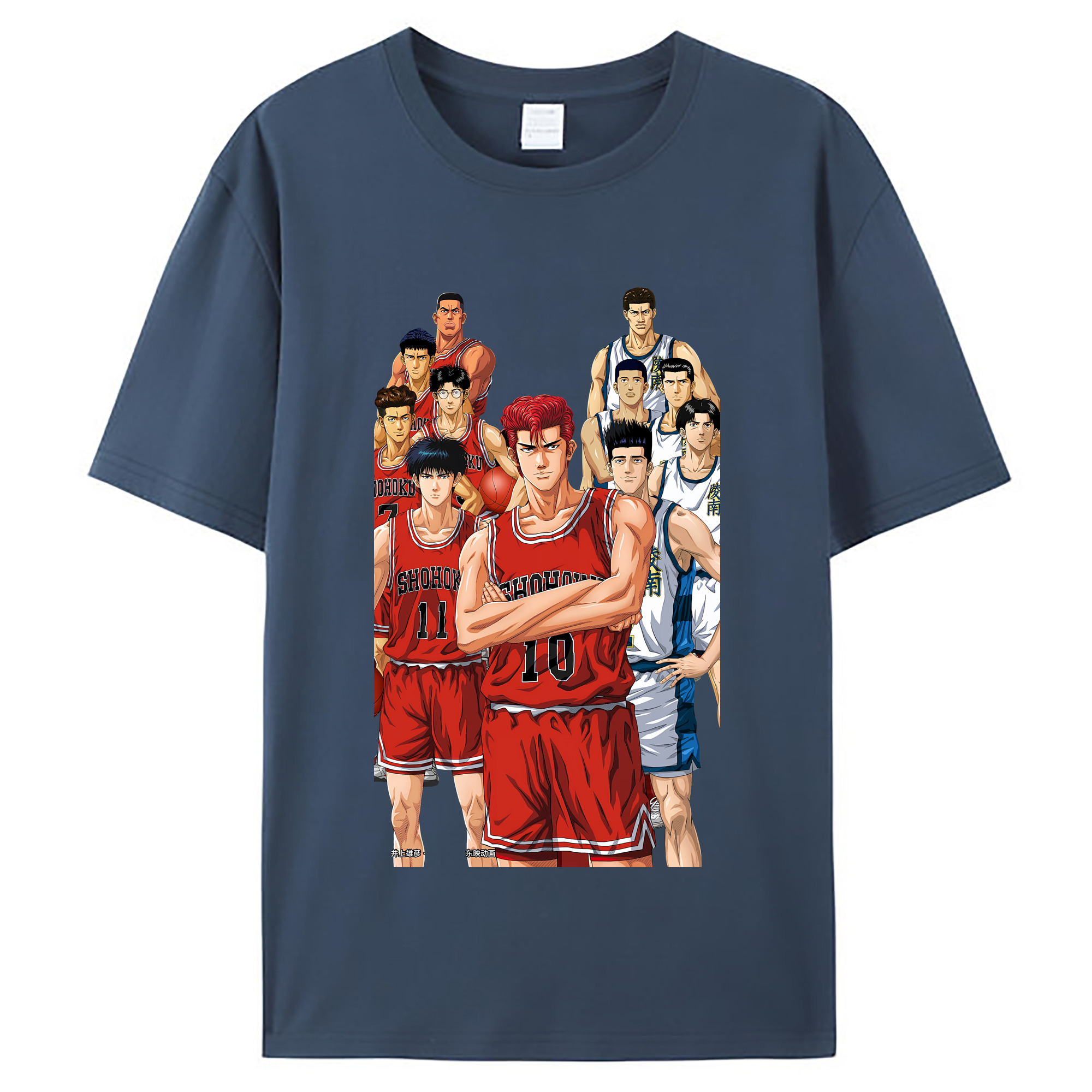 （画像用） SLAM DUNK／スラムダンク レディースカジュアルプリントTシャツ（綿100％）