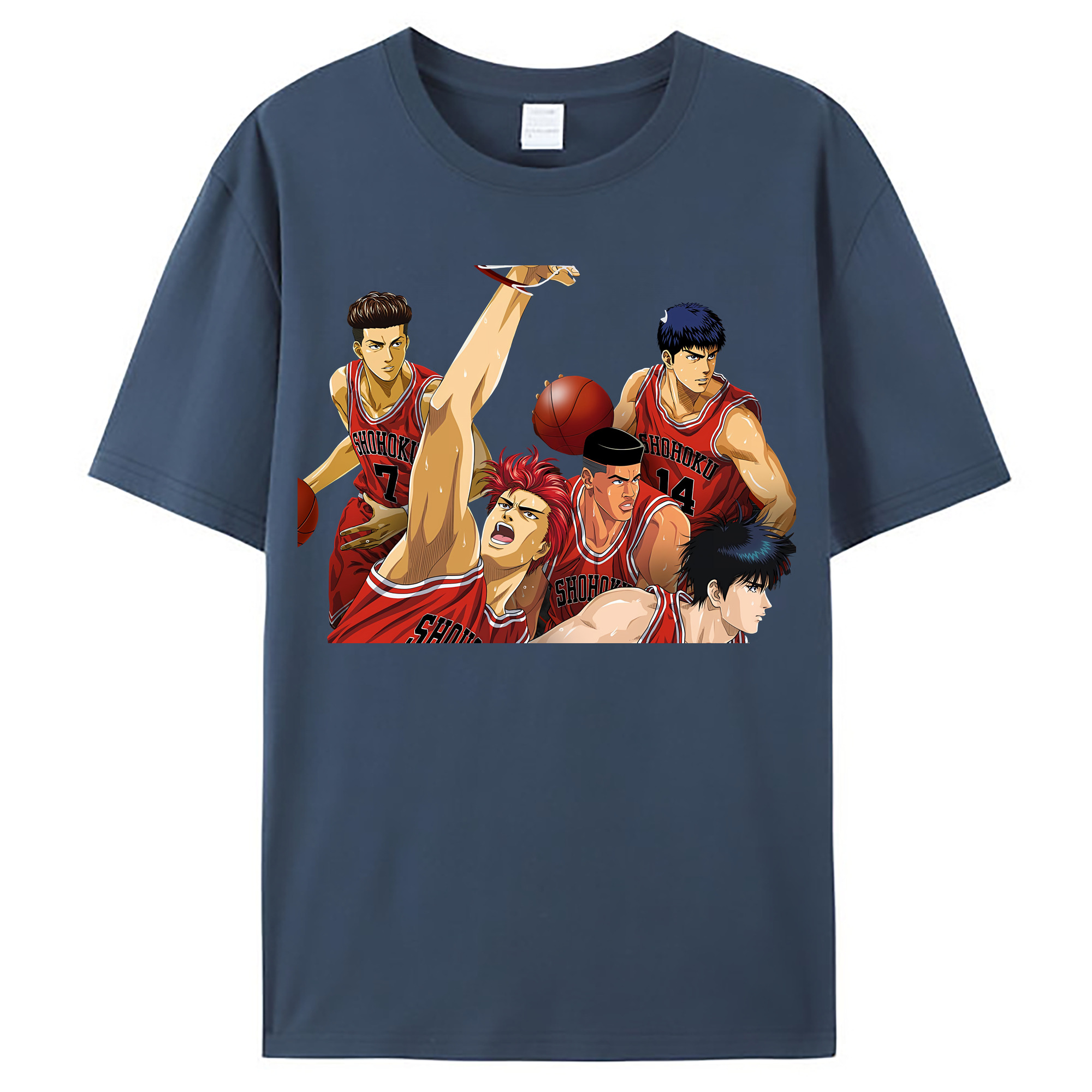 （画像用） SLAM DUNK／スラムダンク レディースカジュアルプリントTシャツ（綿100％）