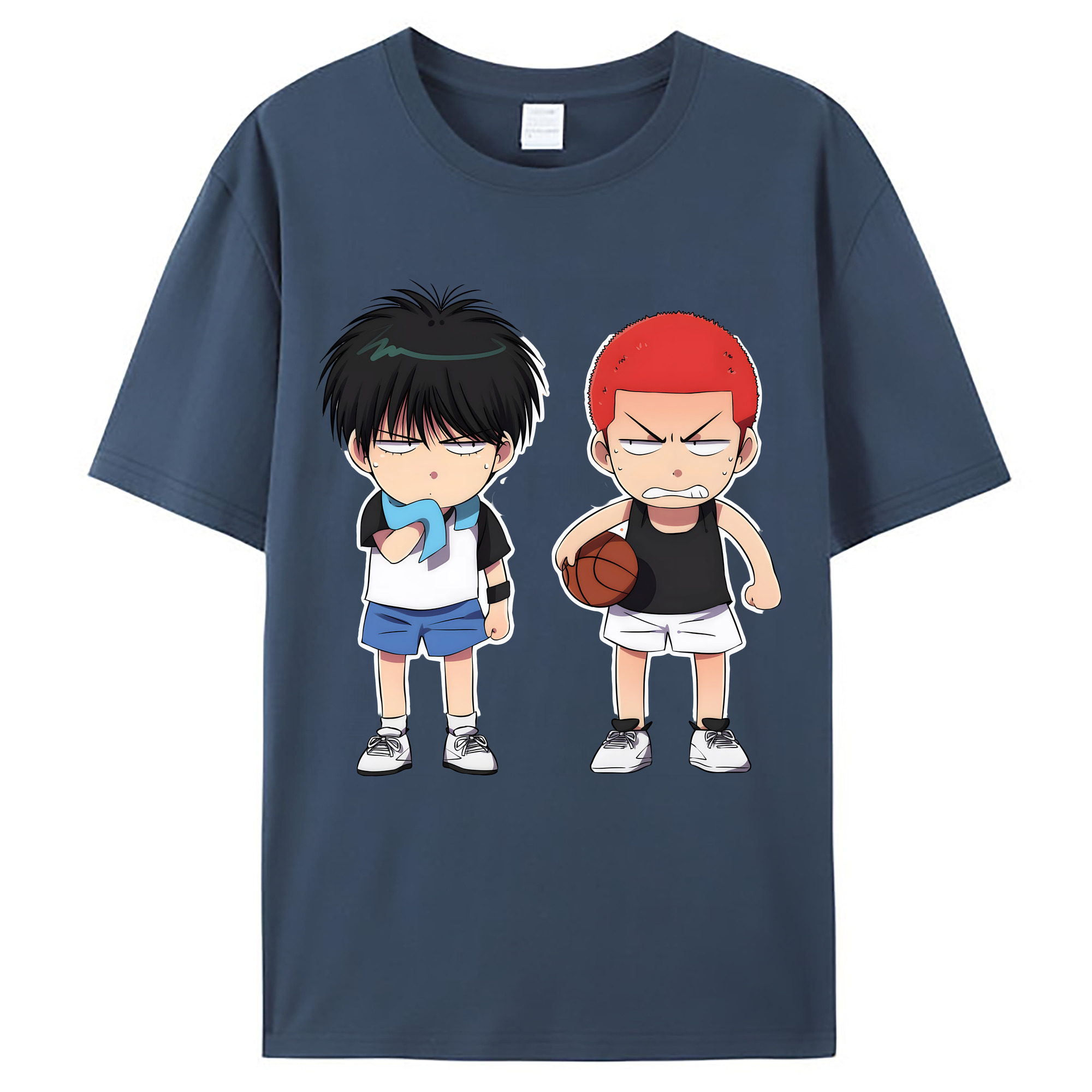 （画像用） SLAM DUNK／スラムダンク レディースカジュアルプリントTシャツ（綿100％）