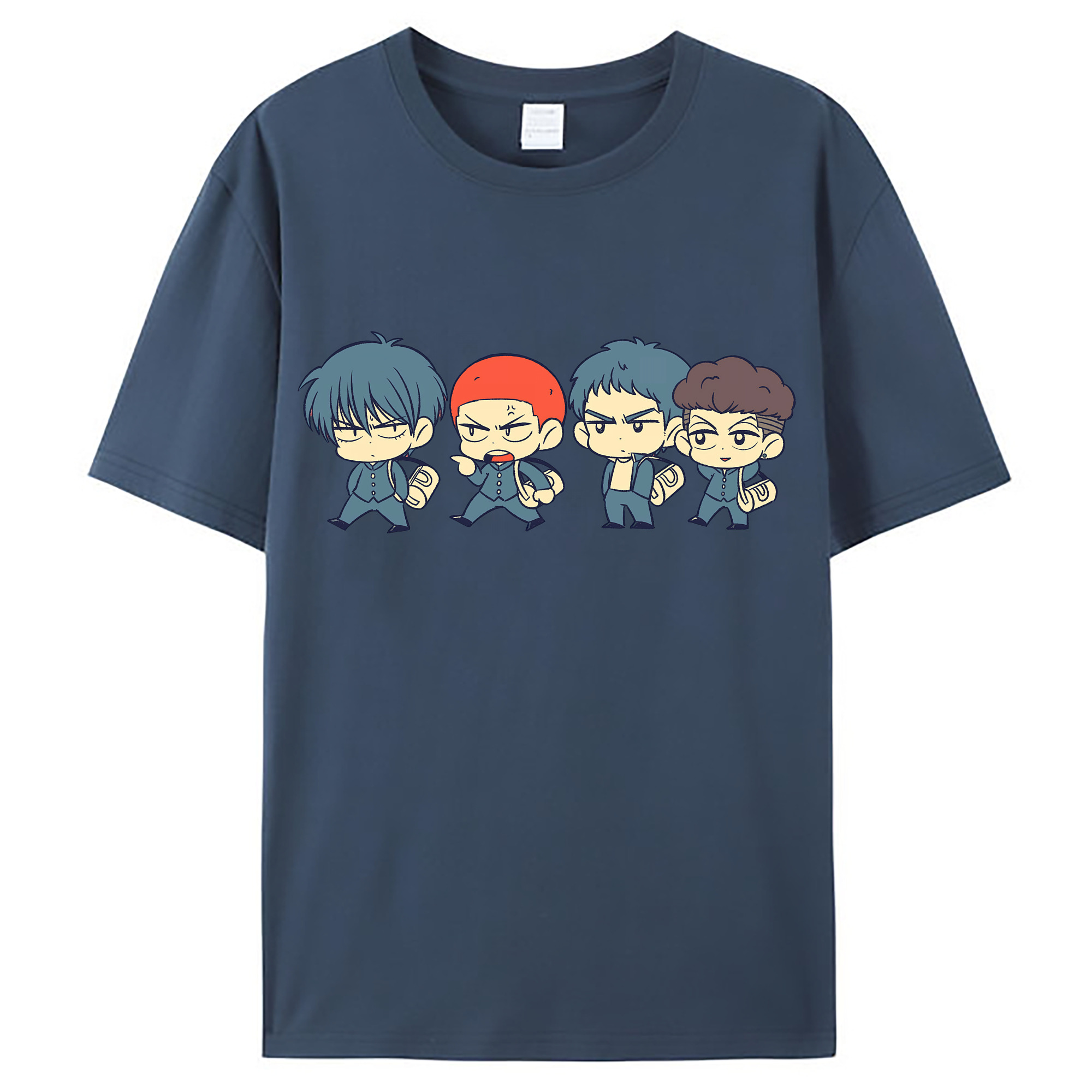 （画像用） SLAM DUNK／スラムダンク レディースカジュアルプリントTシャツ（綿100％）