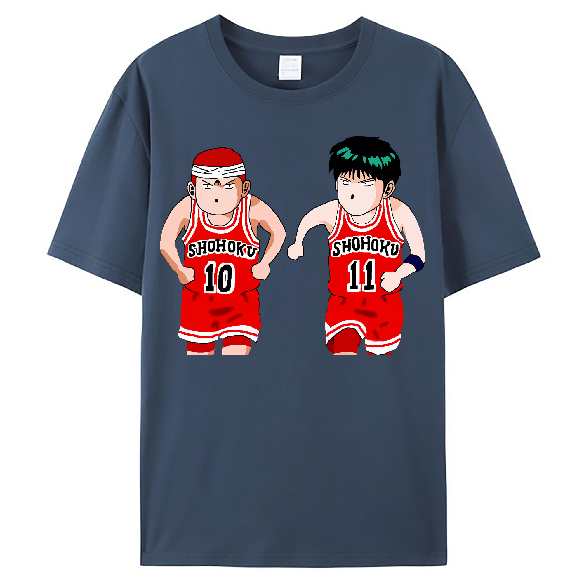 （画像用） SLAM DUNK／スラムダンク レディースカジュアルプリントTシャツ（綿100％）