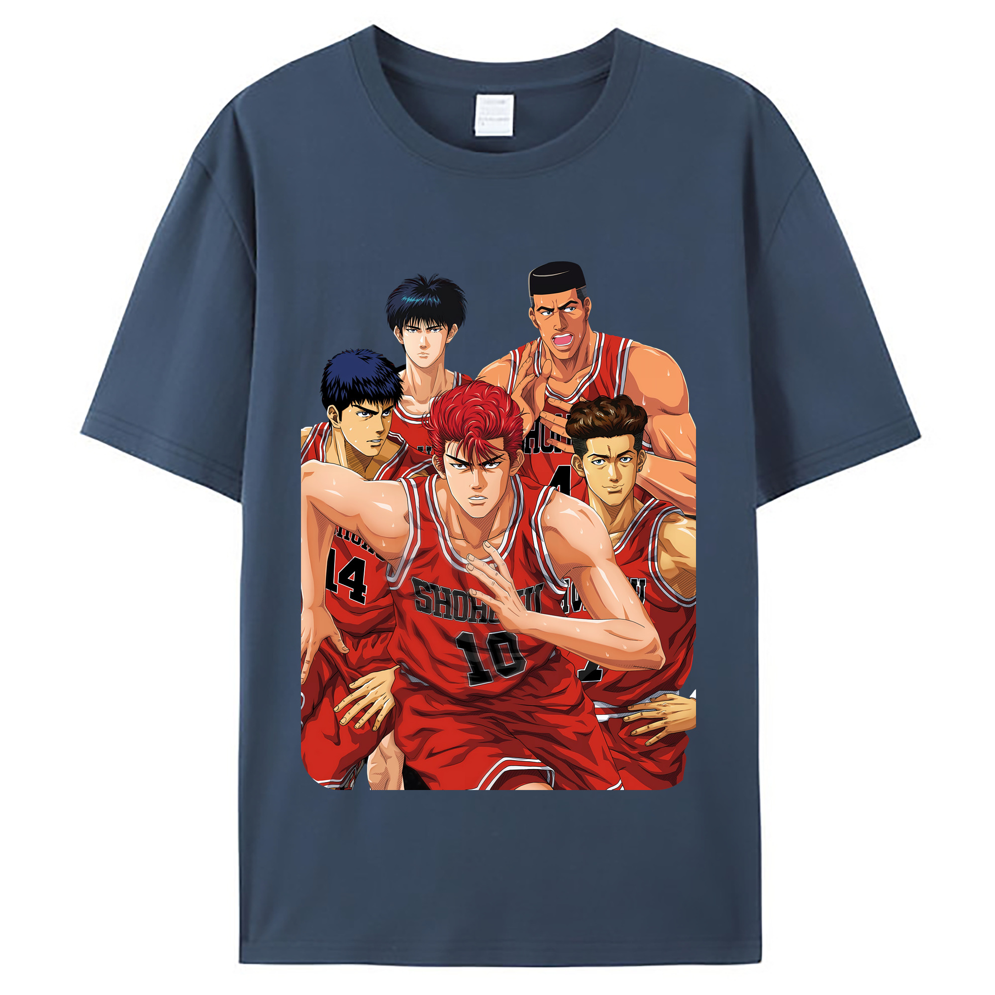 （画像用） SLAM DUNK／スラムダンク レディースカジュアルプリントTシャツ（綿100％）