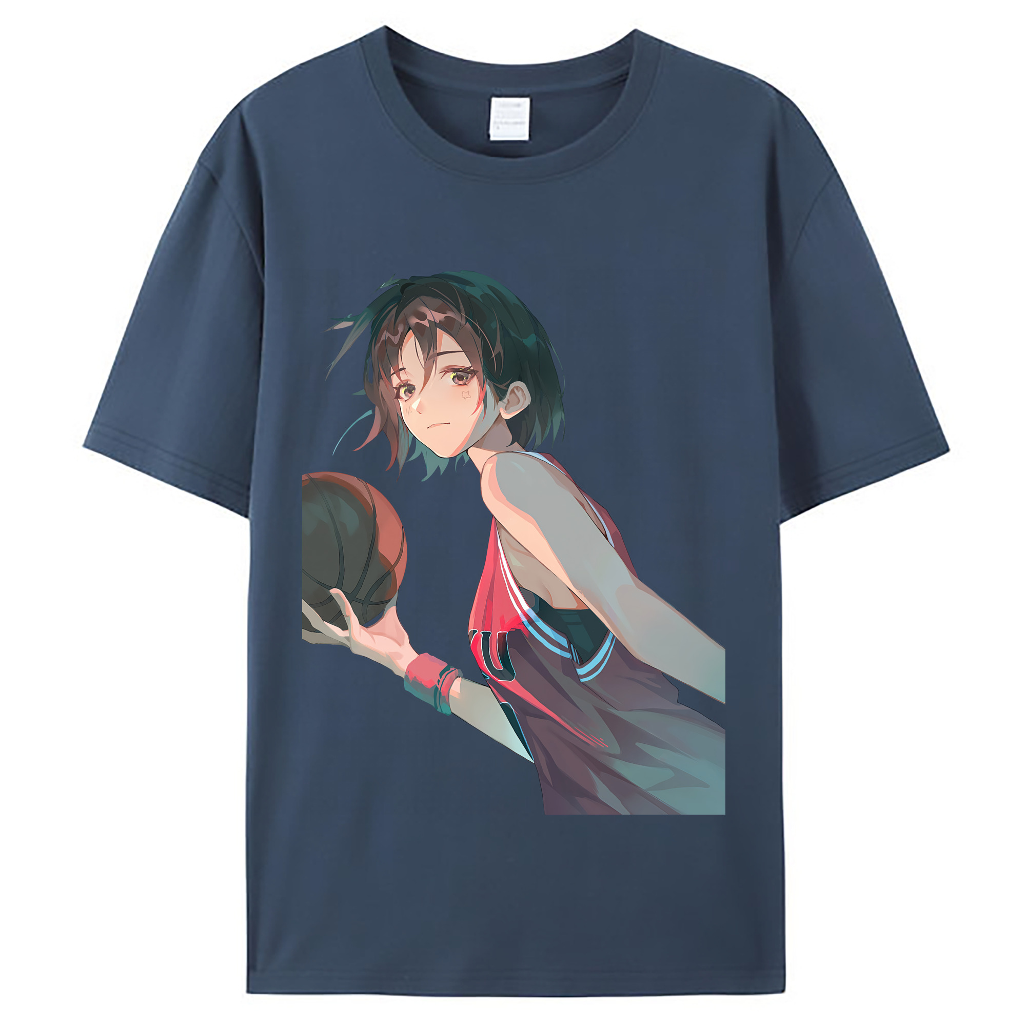（画像用） SLAM DUNK／スラムダンク レディースカジュアルプリントTシャツ（綿100％）