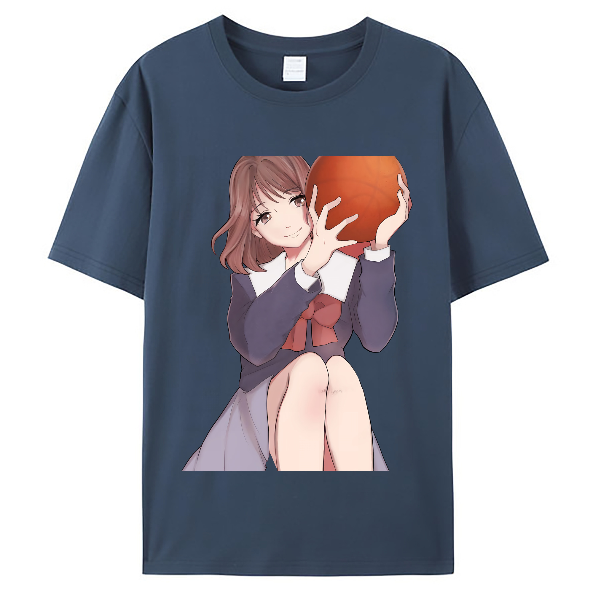 （画像用） SLAM DUNK／スラムダンク レディースカジュアルプリントTシャツ（綿100％）